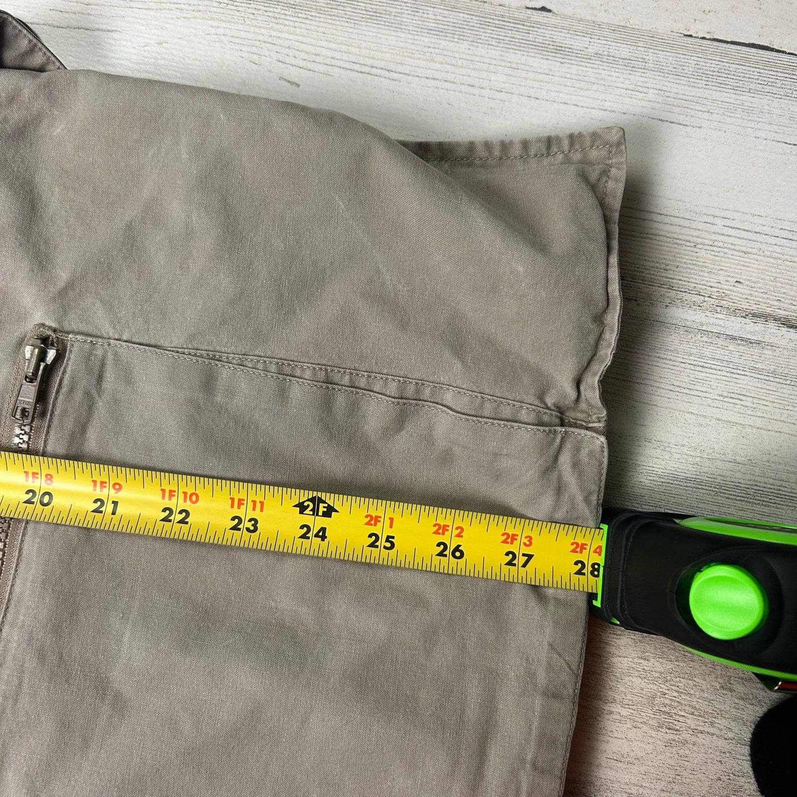 L.L. Bean × Vintage L.L. Bean Women's Sleeveless Vented Vest Beige Hunt Fish Size L / US 10 / IT 46 - 10 Thumbnail