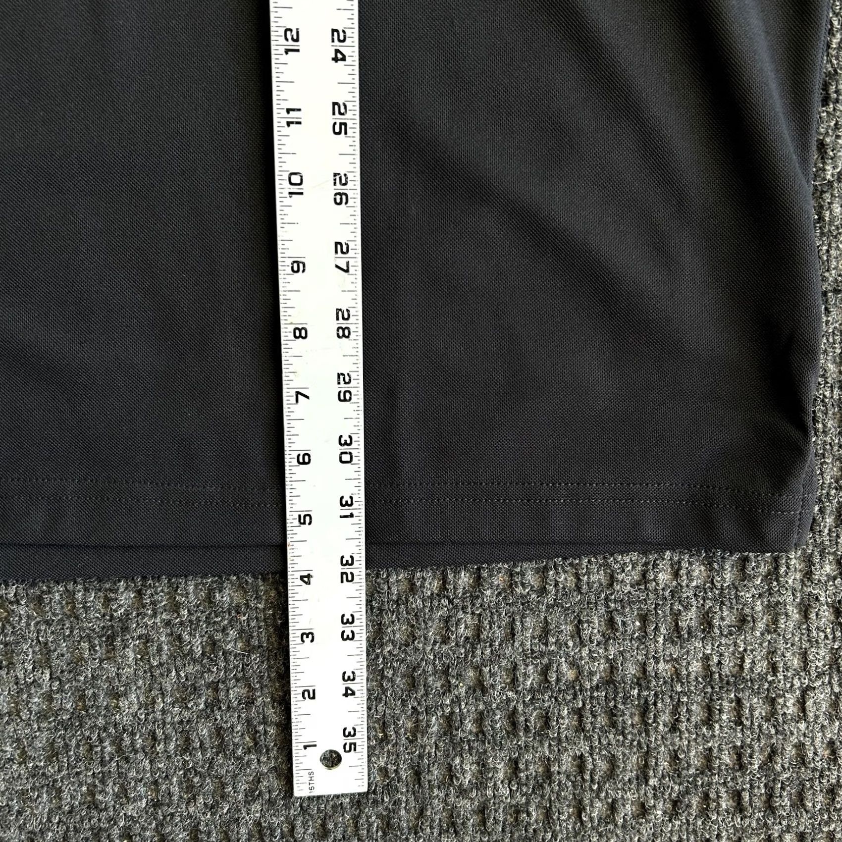 Vintage Pebble Beach Golf Polo Shirt Mens XL Blue Gray Stripe Dry-Luxe Performance Short Sleeve Size US XL / EU 56 / 4 - 6 Thumbnail