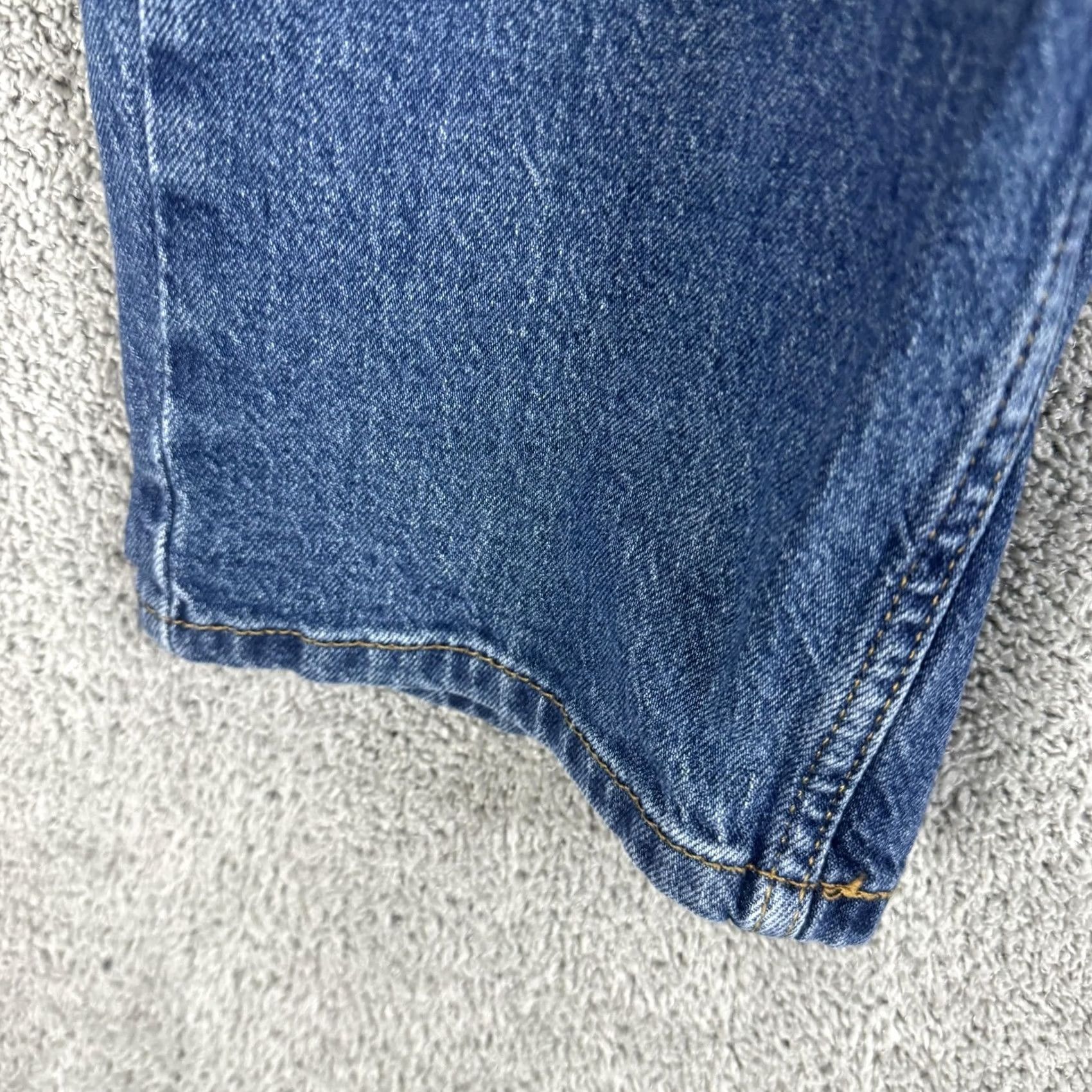 Levi's Levi's 505 Jeans Mens 36x30 Blue Denim Straight Regular Fit WaterLess Size US 36 / EU 52 - 5 Thumbnail