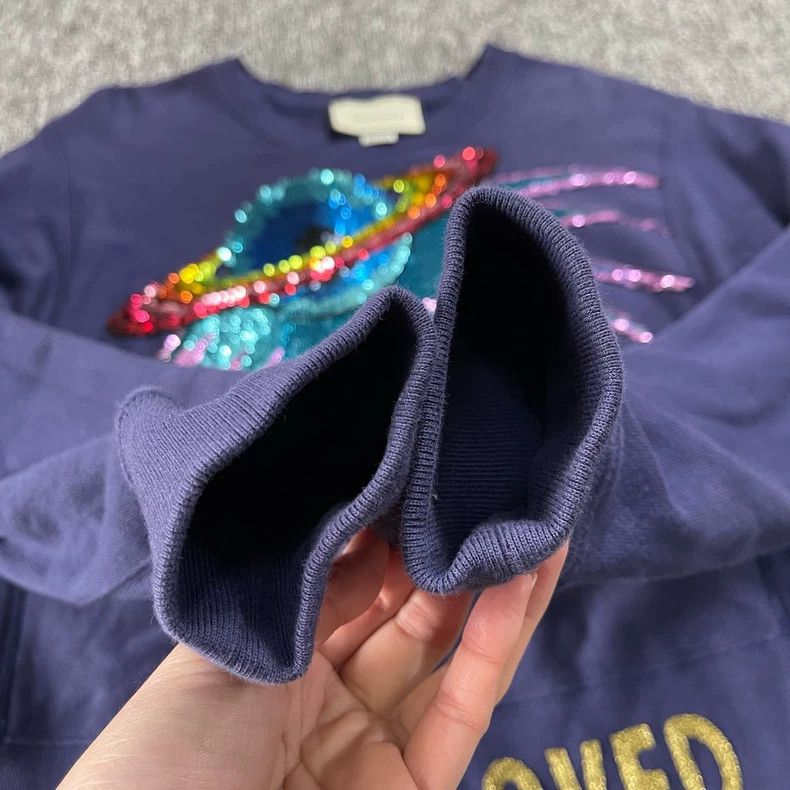 Gucci Gucci Pullover sequin short sweatshirt 2501-Nextarrow Size US S / EU 44-46 / 1 - 4 Thumbnail