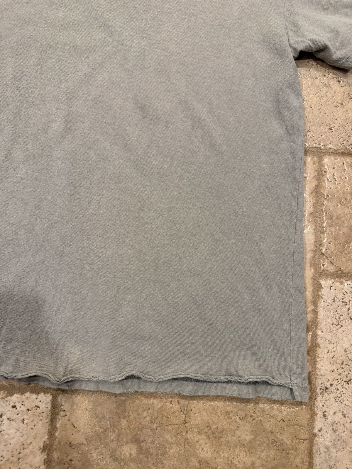 Saint Laurent Paris Saint Laurent Paris Rive Gauche Box Logo 2018 Grey T-Shirt Size US XS / EU 42 / 0 - 14 Thumbnail