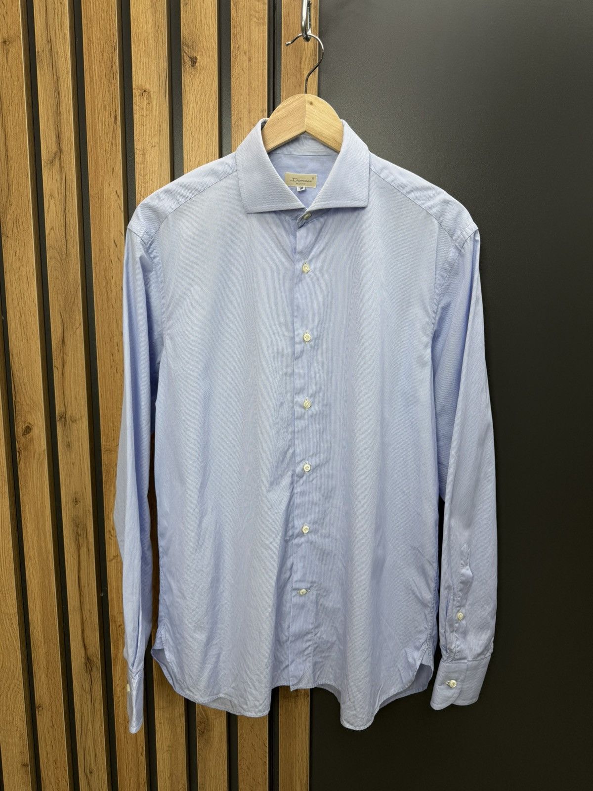 Doriani Doriani Milano Dress Shirt Light Blue Size 41 16 Size US L / EU 52-54 / 3 - 1 Thumbnail