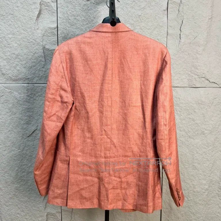 Loro Piana Loro Piana Linen Lightweight Casual Blazer Size 48L - 2 Thumbnail