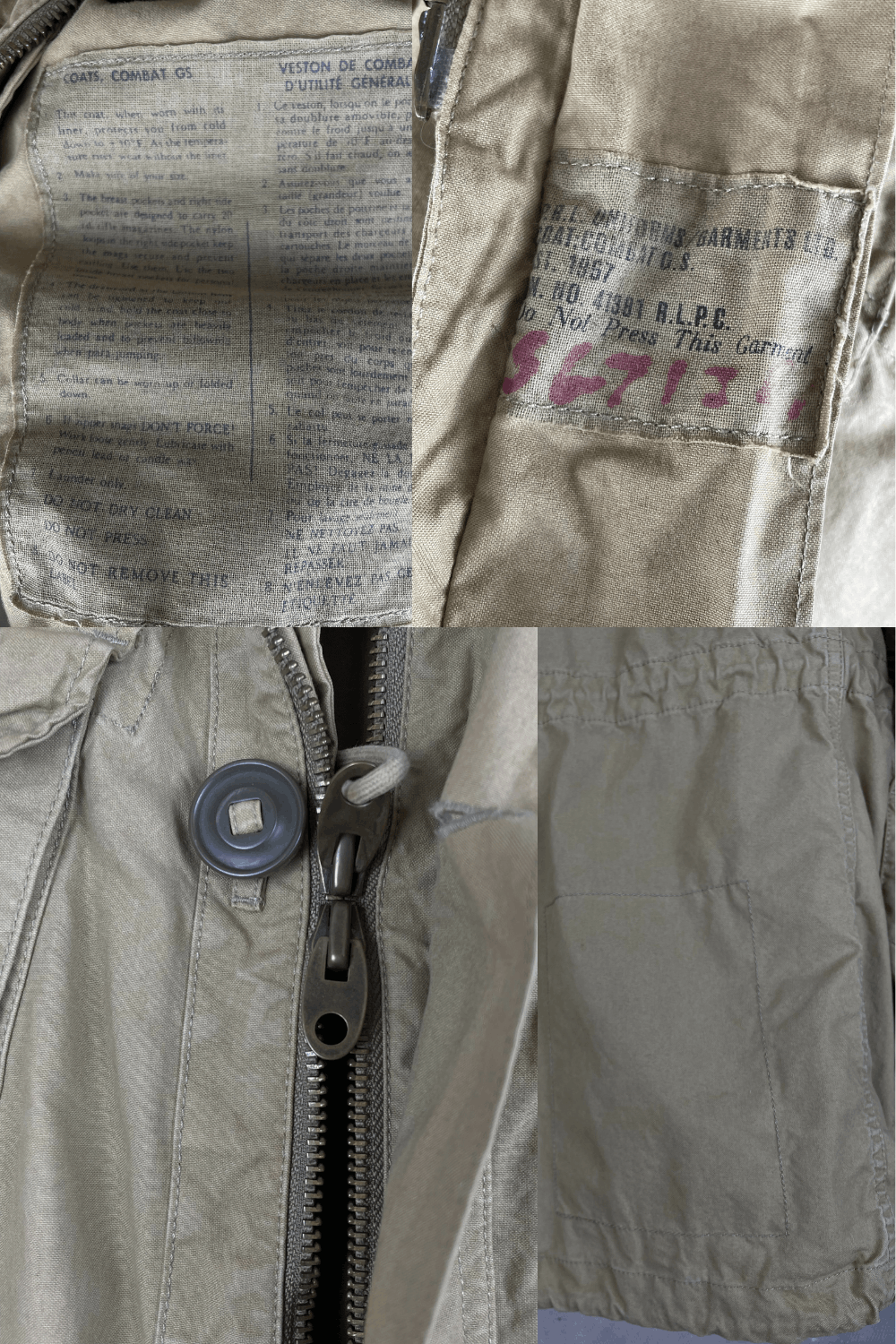 Polo Ralph Lauren PRL “U.S.R.L.” M-65 Field Jacket – 1994 Archive – Sz L Size US L / EU 52-54 / 3 - 8 Thumbnail