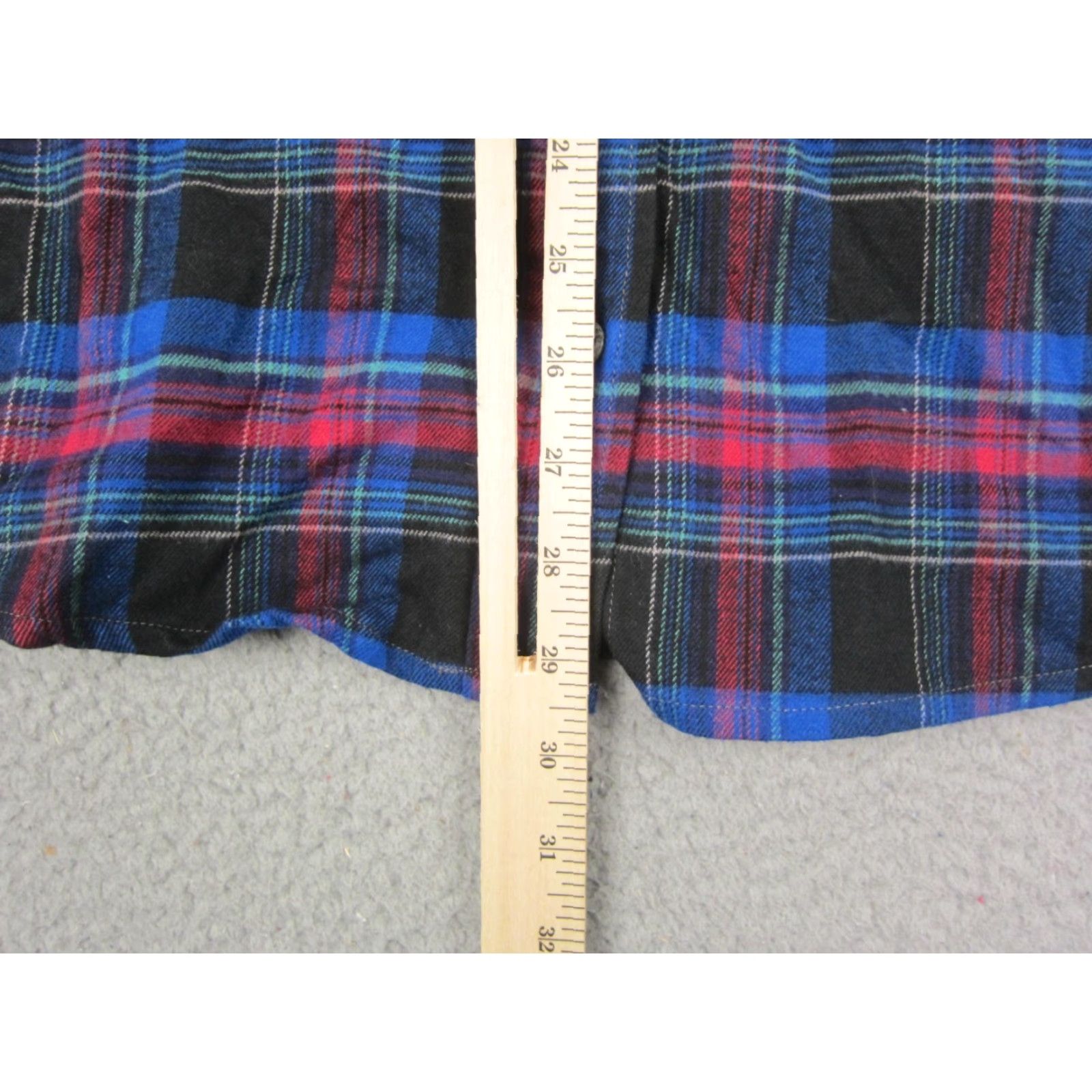 Carhartt Carhartt Shirt Womens XL Black Plaid Flannel Button Up Work Shirt XL Size XL / US 12-14 / IT 48-50 - 7 Thumbnail