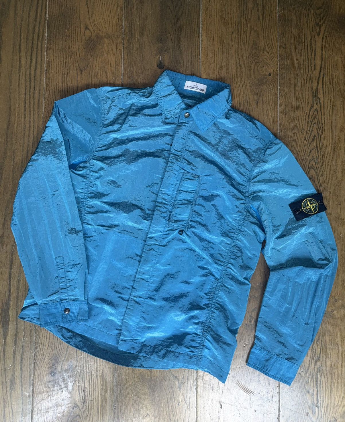 Stone island overshirt neylon metal