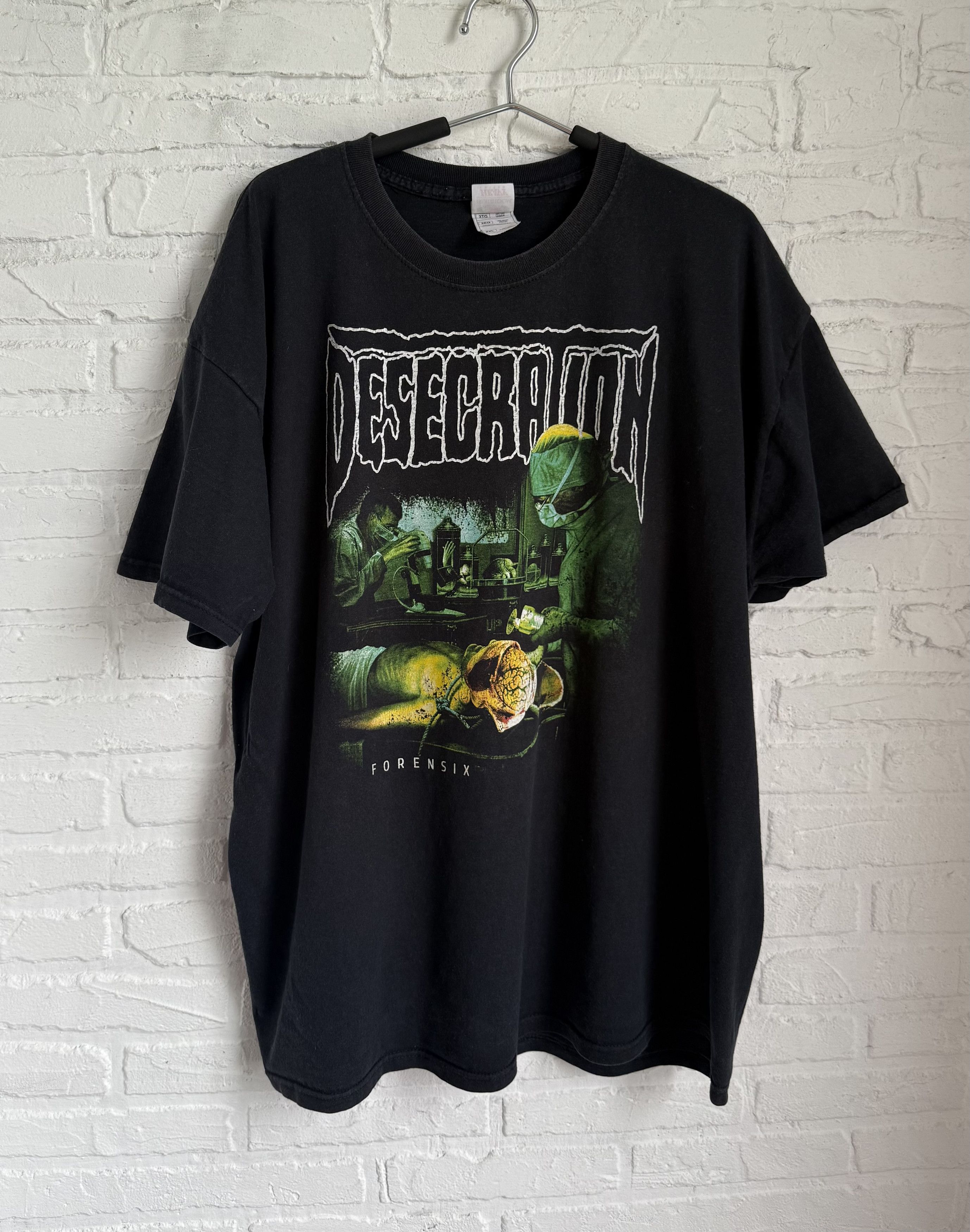 Band Tees Vintage 2008 Desecration Forensix t-shirt Size US XXL / EU 58 / 5 - 1 Thumbnail