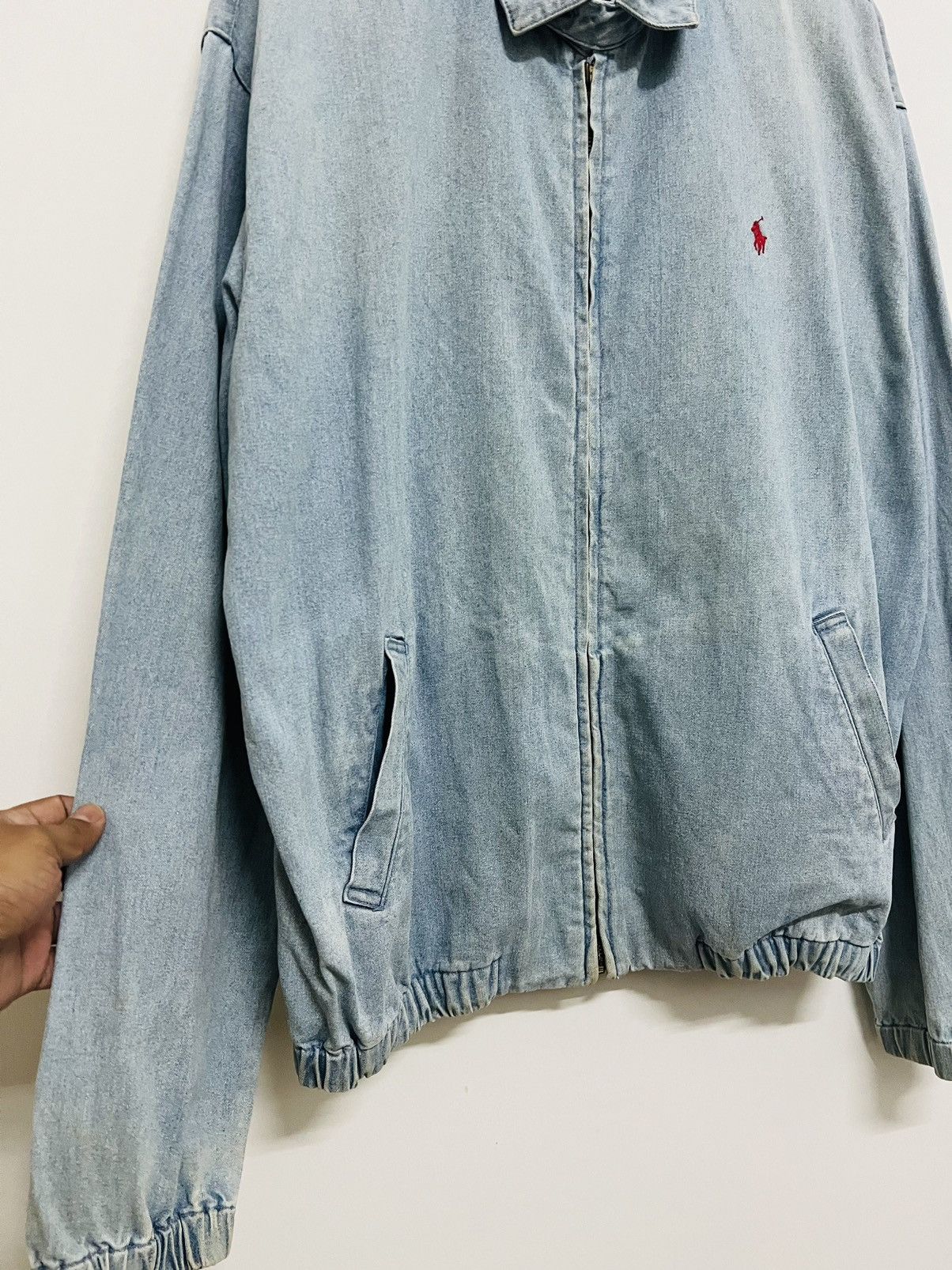 Designer × Polo Ralph Lauren × Vintage Vintage Polo Ralph Lauren Zipper Jacket Size US L / EU 52-54 / 3 - 4 Thumbnail