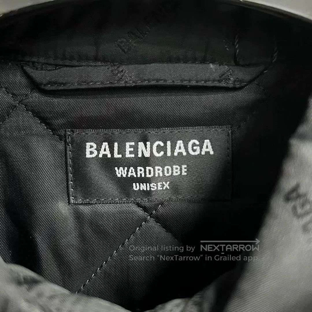 Balenciaga balenciaga black long sleeve button-up shirt. Size US L / EU 52-54 / 3 - 2 Thumbnail