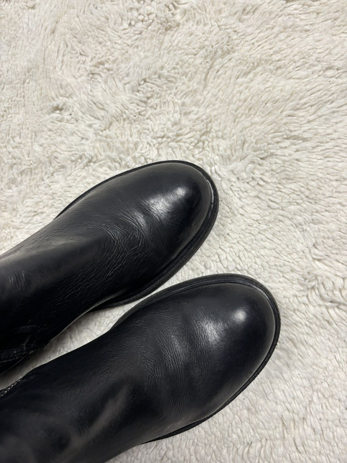 A.S.98 A.S.98 Jamal Black Leather Moto Ankle Women’s Boots Size US 8 / IT 38 - 8 Thumbnail