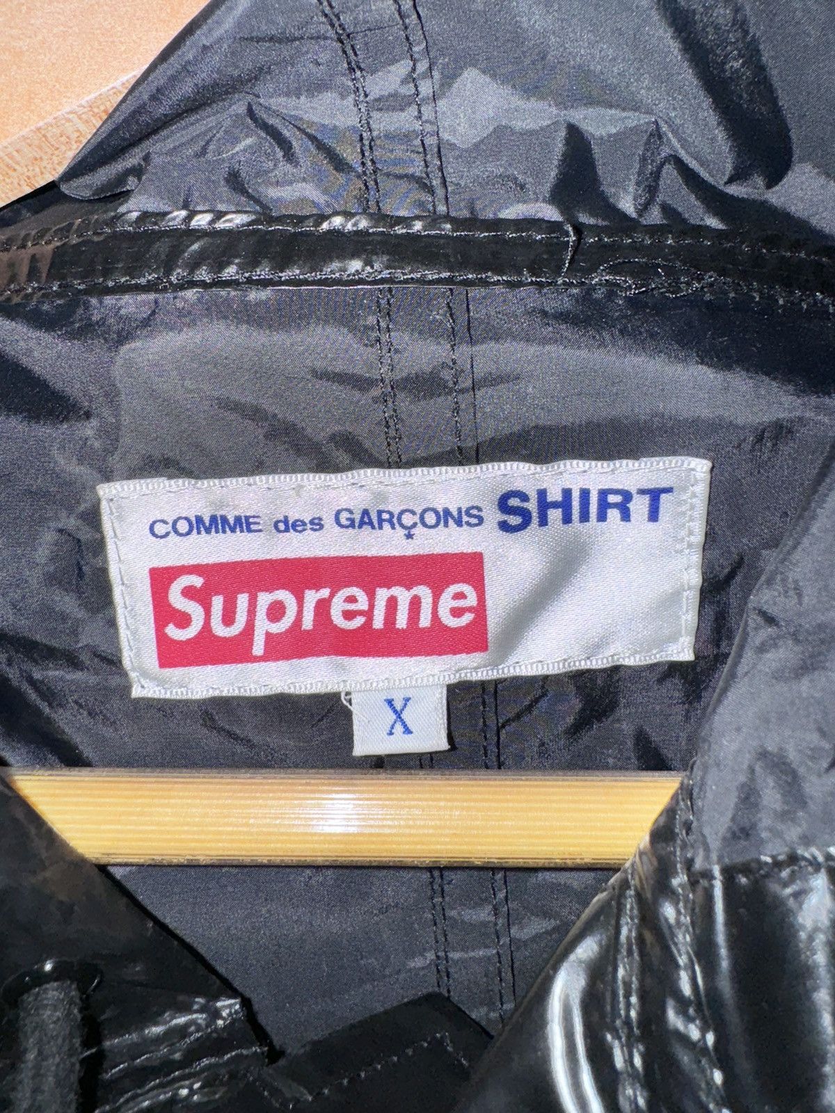 Comme des Garcons × Comme des Garcons SHIRT × Supreme Supreme Comme Des Garcons SHIRT Fishtail Parka SS17 Size US XL / EU 56 / 4 - 8 Thumbnail