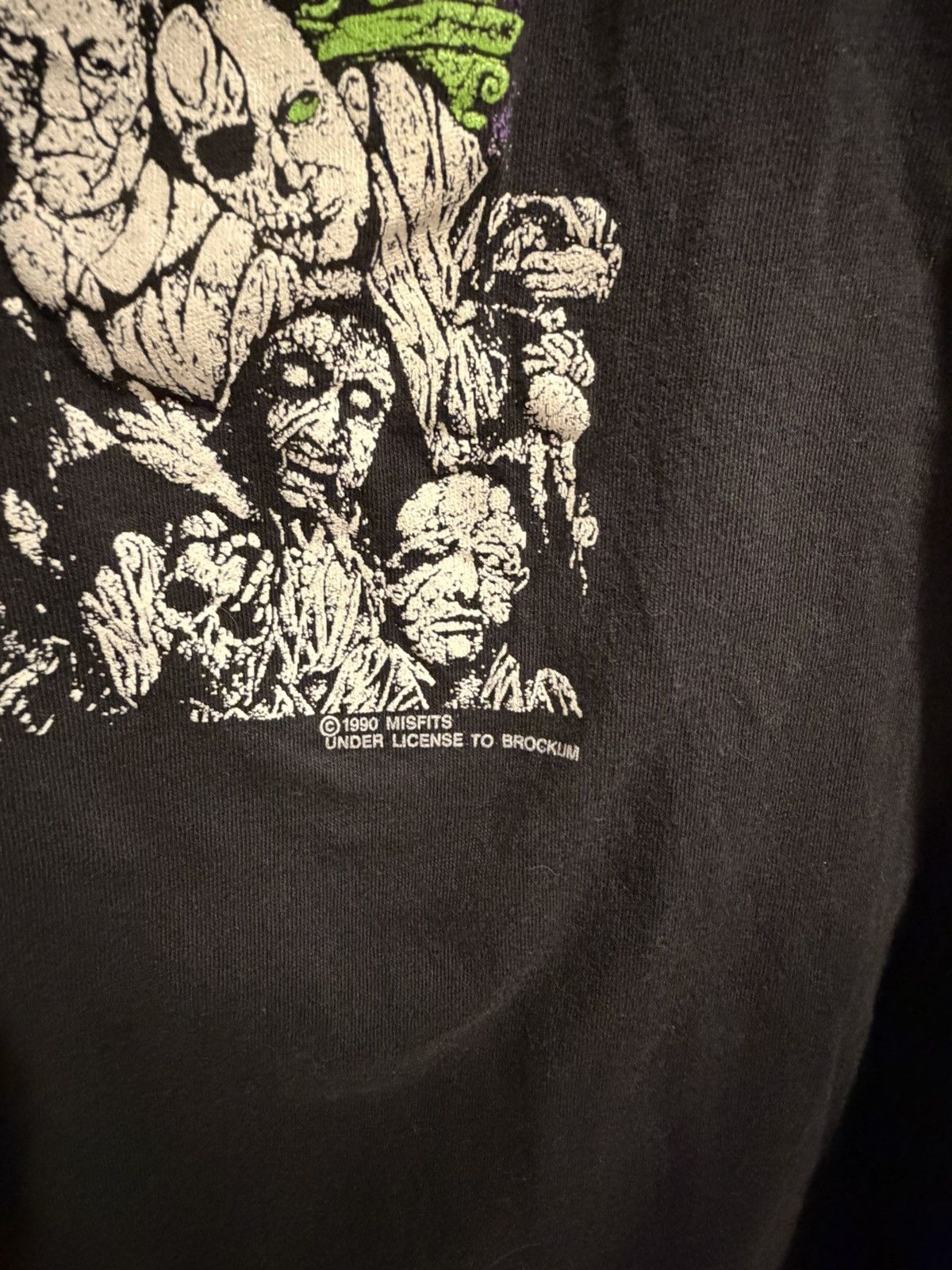 Vintage Vintage misfits shirt Size US XL / EU 56 / 4 - 4 Thumbnail
