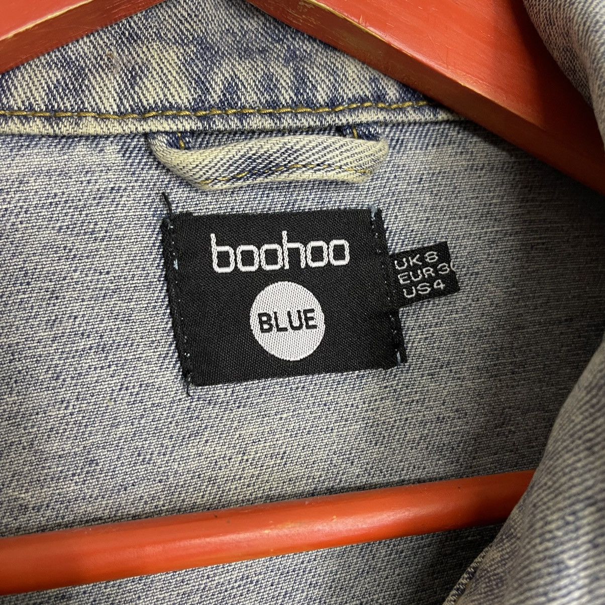 Boohoo Boohoo Distressed Deconstructed Denim Jacket Size M / US 6-8 / IT 42-44 - 6 Thumbnail