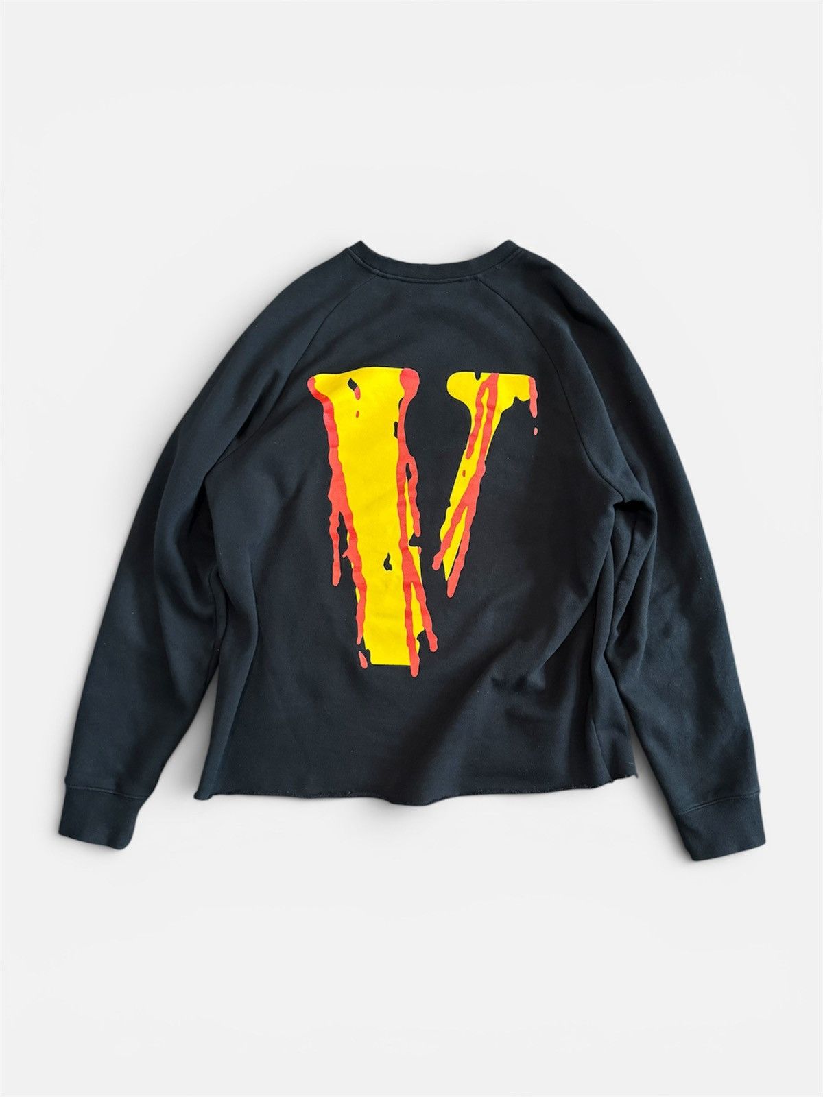 Vlone Vlone "Die Lit" Smiley Face Crewneck Size US M / EU 48-50 / 2 - 2 Thumbnail