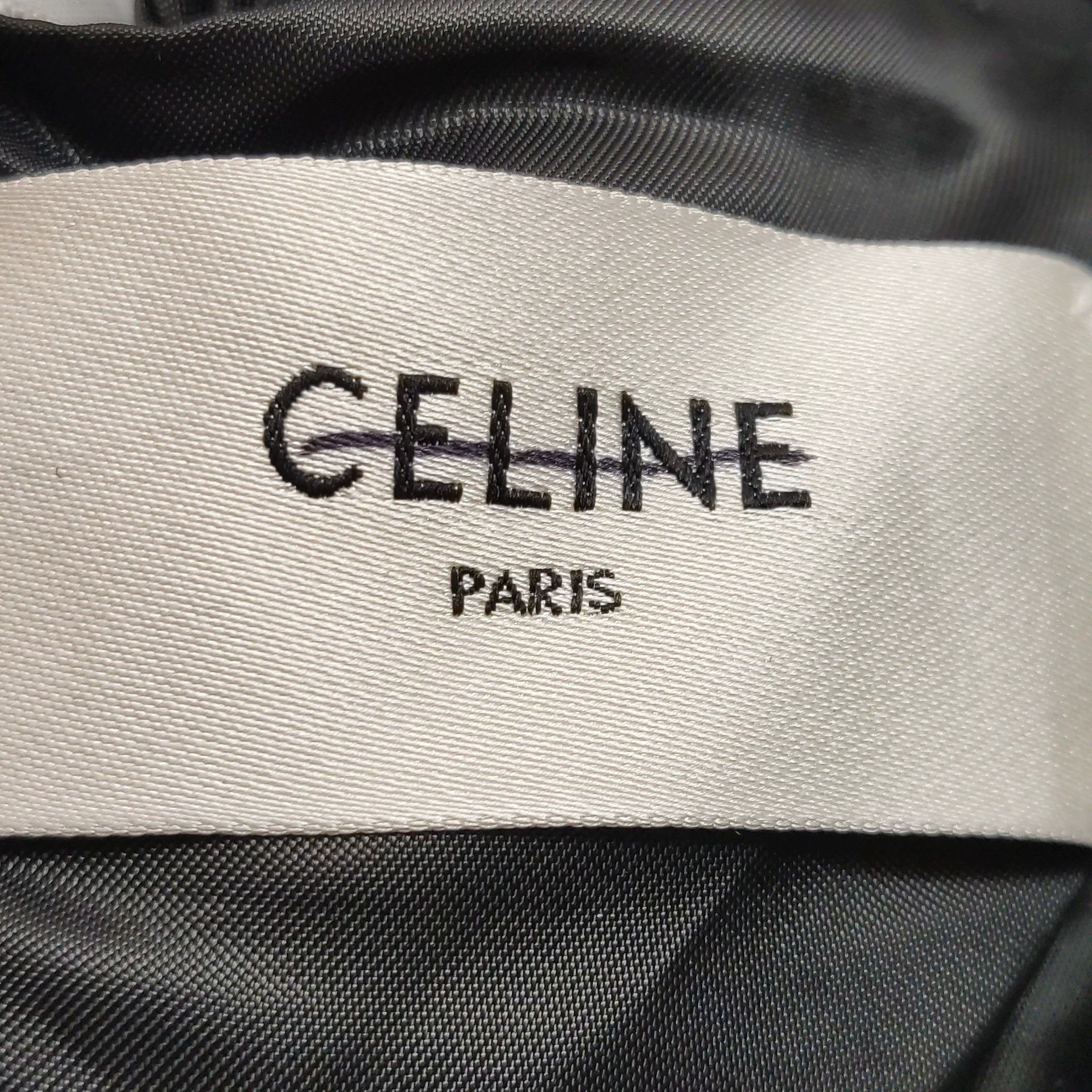 Celine Celine Black Stand Collar Jacket. Size XS / US 0-2 / IT 36-38 - 6 Thumbnail