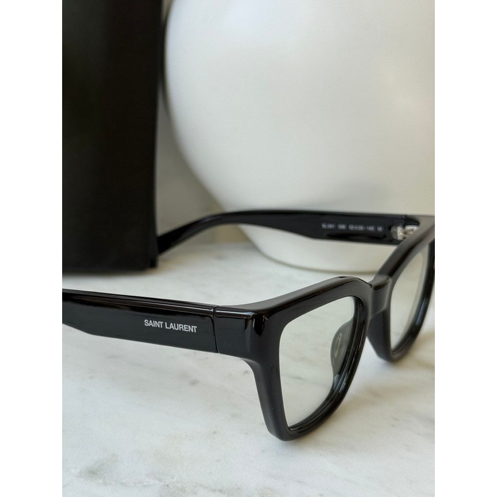 Saint Laurent Paris NEW Saint Laurent SL641 Black Cat Photochromic Sunglasses Size ONE SIZE - 6 Thumbnail
