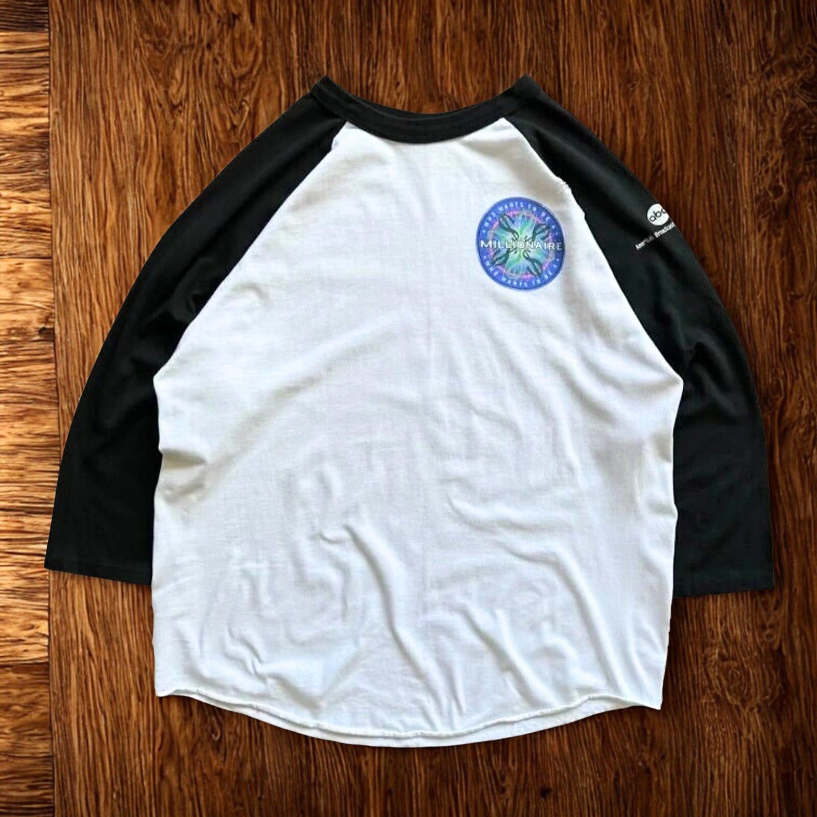 Augusta Sportswear Who Wants To Be A Millionaire Game Show T Shirt L 3/4 Sleeve Size US L / EU 52-54 / 3 - 1 Thumbnail