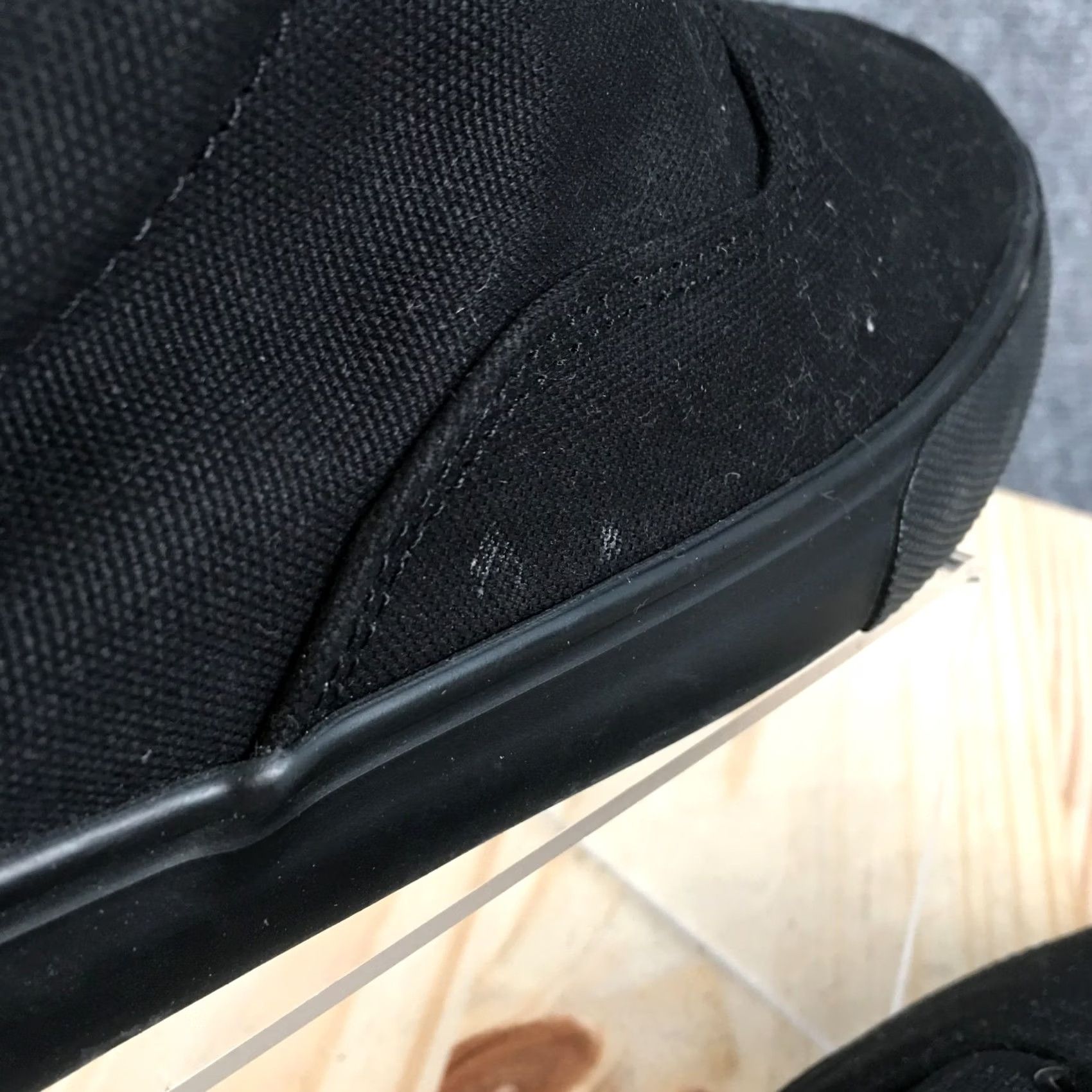 Vintage Goodfellow & Co Brady Low Top Sneakers Mens 11 Black Canvas Casual Lace Up Shoes Size US L / EU 52-54 / 3 - 5 Thumbnail