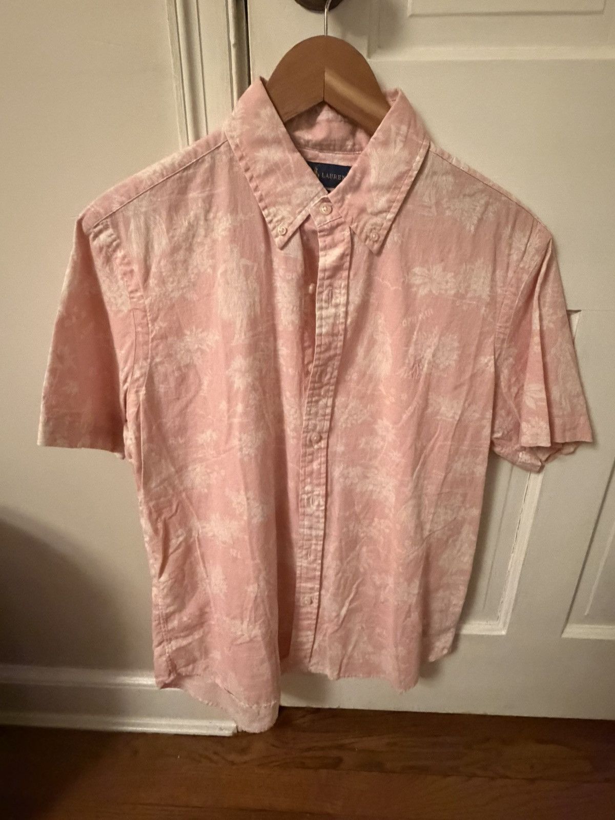 Polo Ralph Lauren Polo Ralph Lauren Hawaiian Linen Cotton Untucked sz M Size US M / EU 48-50 / 2 - 1 Thumbnail
