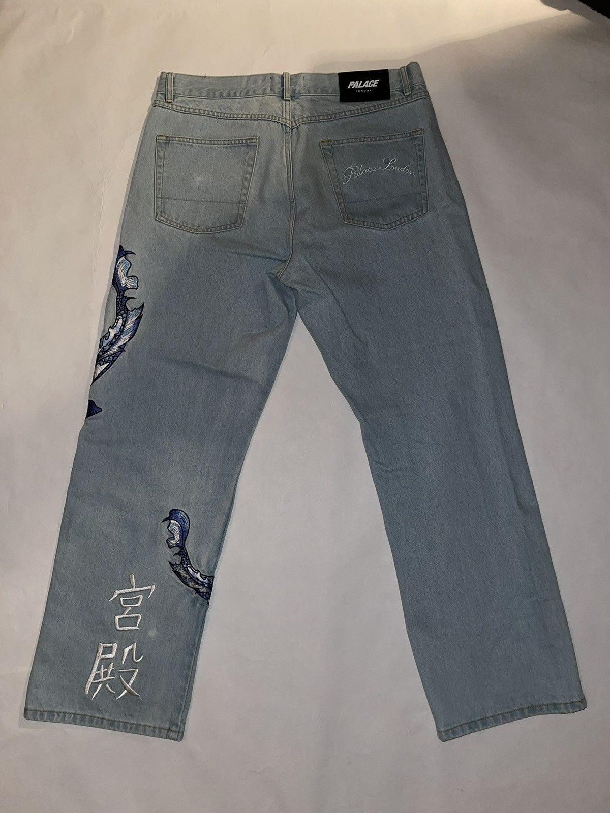 Palace Carp Jean Indigo Men's - FW21 - US