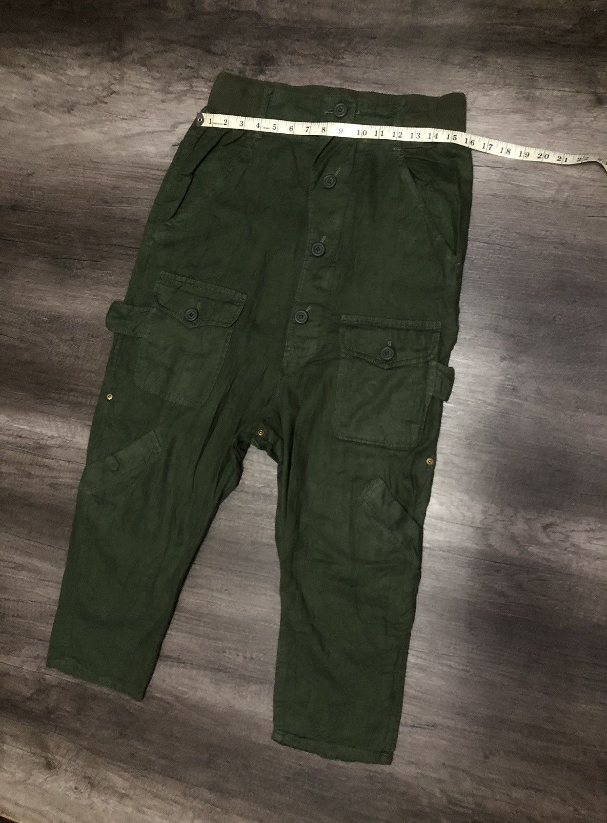 Issey Miyake × Japanese Brand × mercibeaucoup MERCIBEAUCOUP ISSEY MIYAKE DESIGNER CARGO PANT MULTIPOCKET Size 32" / US 10 / IT 46 - 22 Thumbnail