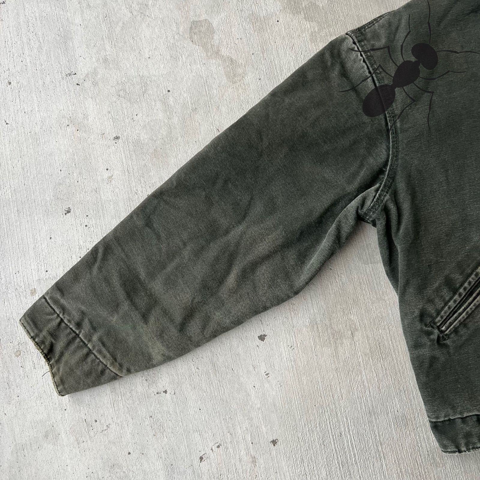 Carhartt × Vintage Carhartt J97 MOS faded green detroit work wear jacket Size US L / EU 52-54 / 3 - 12 Thumbnail