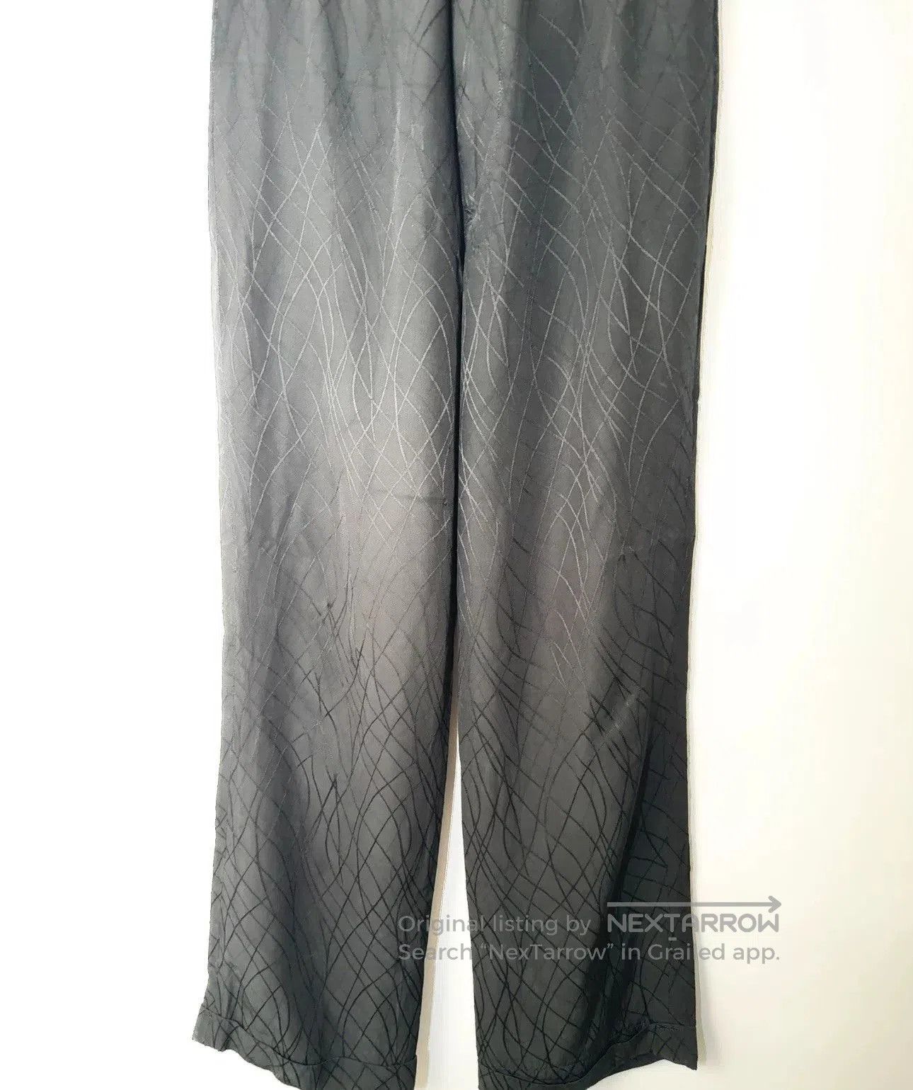 Yohji Yamamoto Black Yohji Yamamoto Striped Pants. Size US 26 / EU 42 - 2 Thumbnail