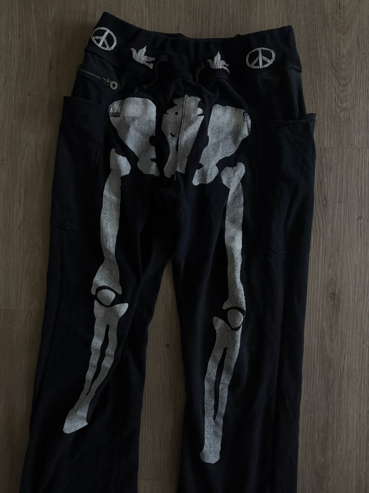 Kapital Kapital Skeleton sweatpants Size US 30 / EU 46 - 2 Thumbnail
