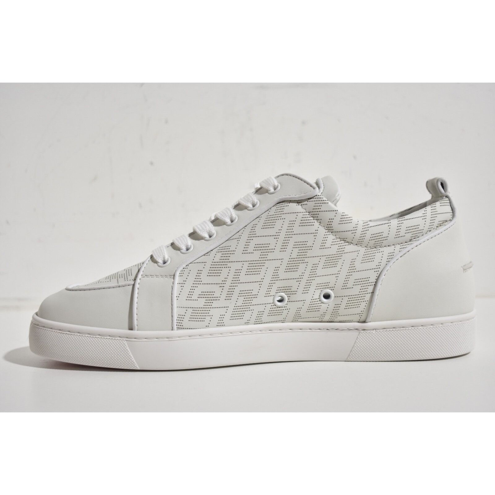 Christian Louboutin Christian Louboutin Mens Rantulow Orlato Flat White Techno Size US 13 / EU 46 - 8 Thumbnail