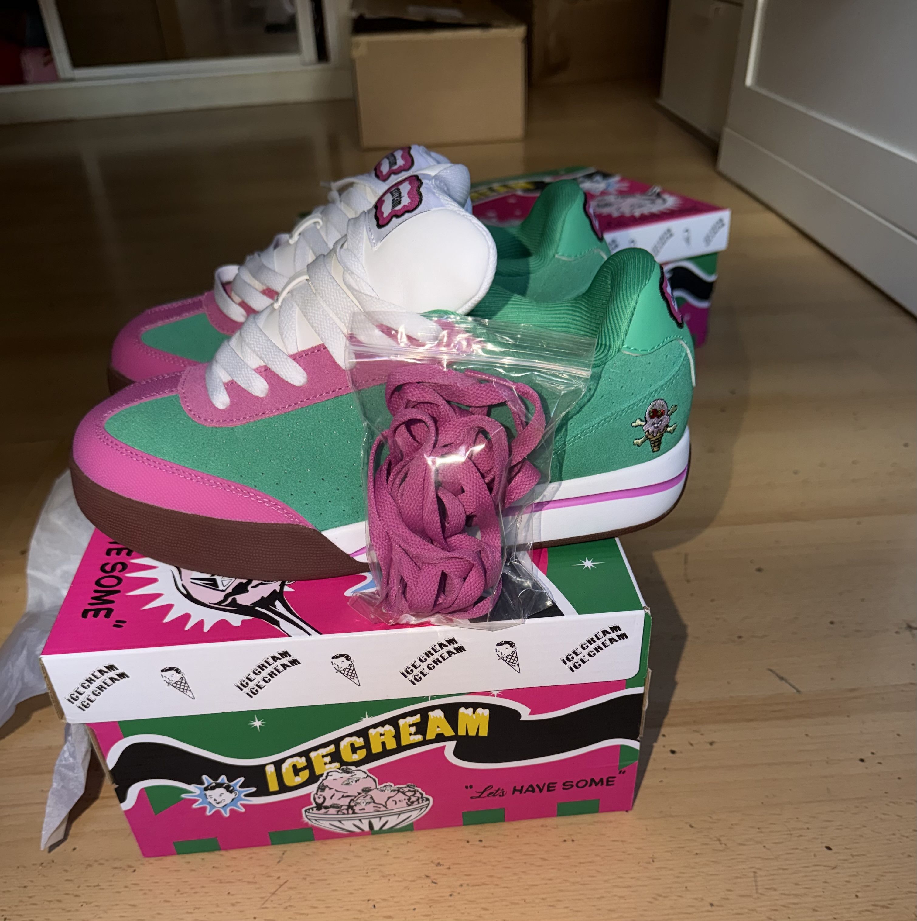 Icecream × Reebok REEBOK X ICECREAM WATERMELON BOARD FLIP Size US 6 / EU 39 - 1 Thumbnail
