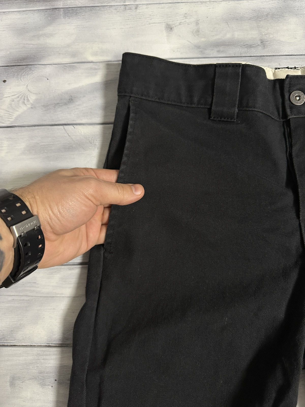 Dickies Rare Vintage Pants Dickies Minimalist Work Slim Skinny . Size US 30 / EU 46 - 7 Thumbnail