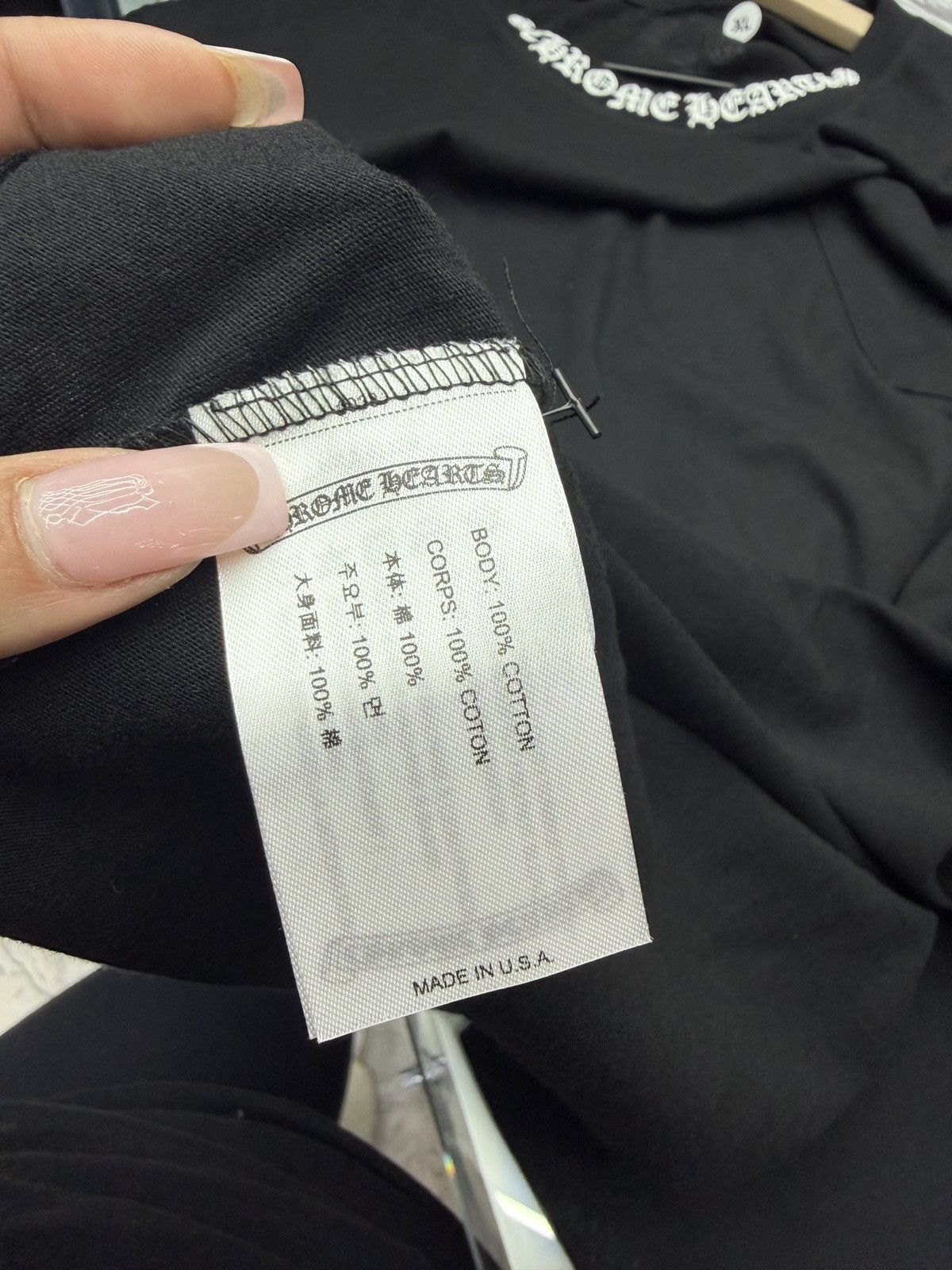 Chrome Hearts Chrome Hearts Black Longsleeve Size US XL / EU 56 / 4 - 13 Thumbnail