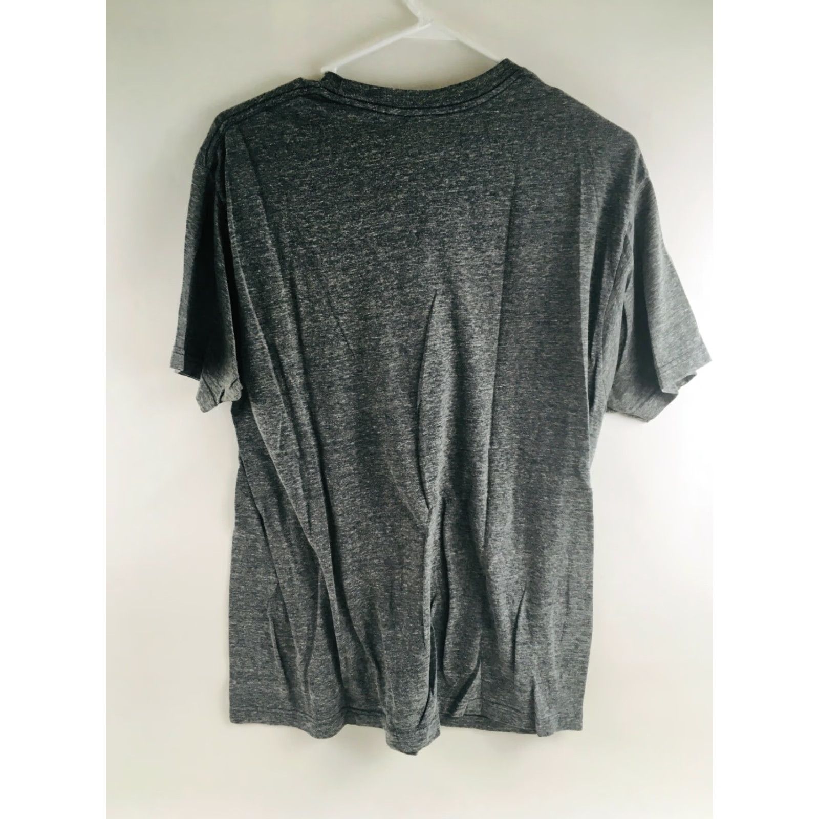 Logo 7 Pokemon T-Shirt Men's Gray Short Sleeve Pikachu Logo Round Neck Pullover Size L Size US L / EU 52-54 / 3 - 2 Thumbnail