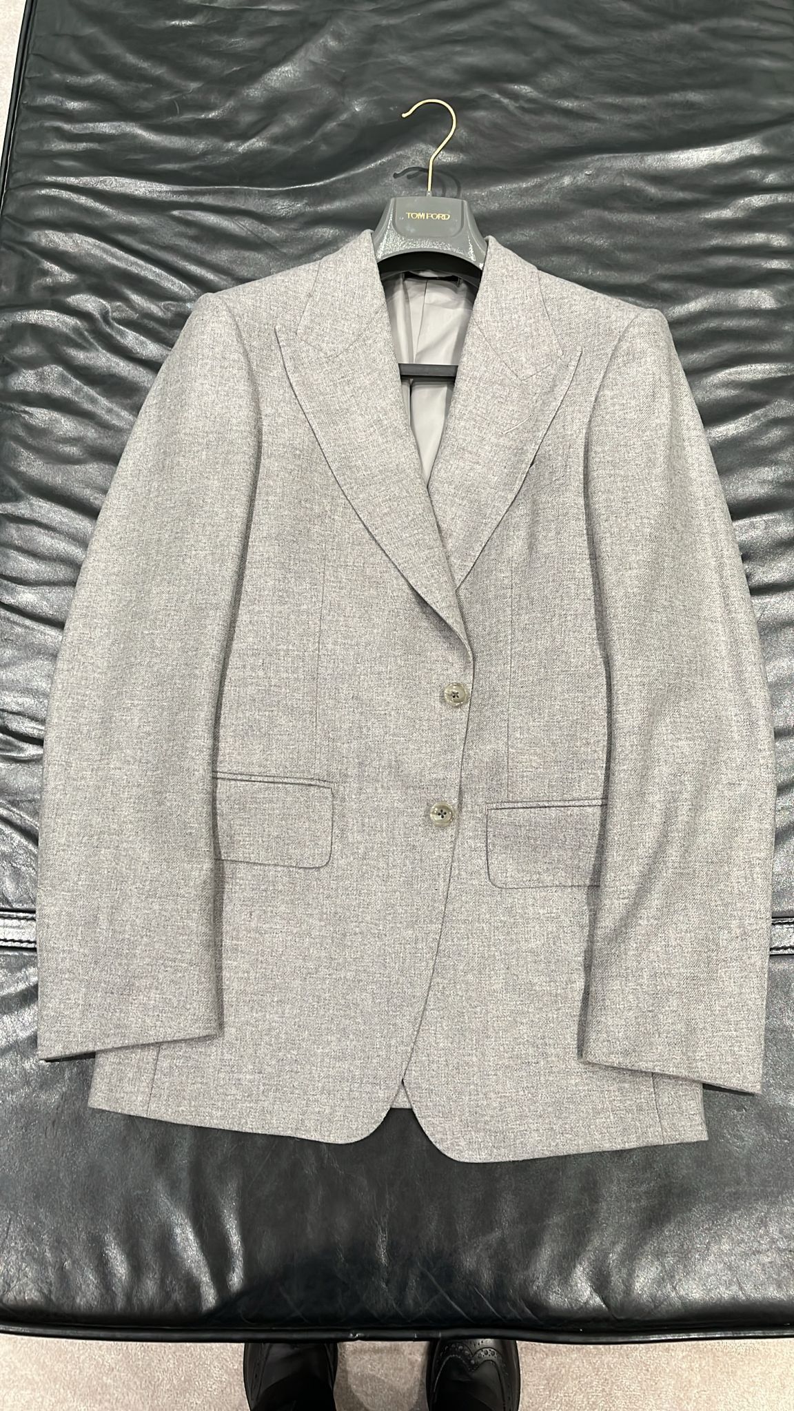 Tom Ford o1loc1c1124 JHSP02 Shelton Blazer in Grey Size US S / EU 44-46 / 1 - 1 Thumbnail