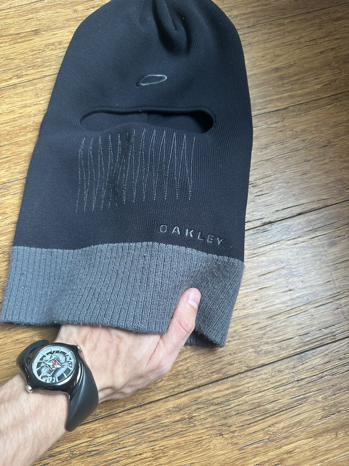 Oakley Oakley Vintage Balaclava Cagoule 3 in 1 Beanie Black bonnet Size ONE SIZE - 1 Thumbnail