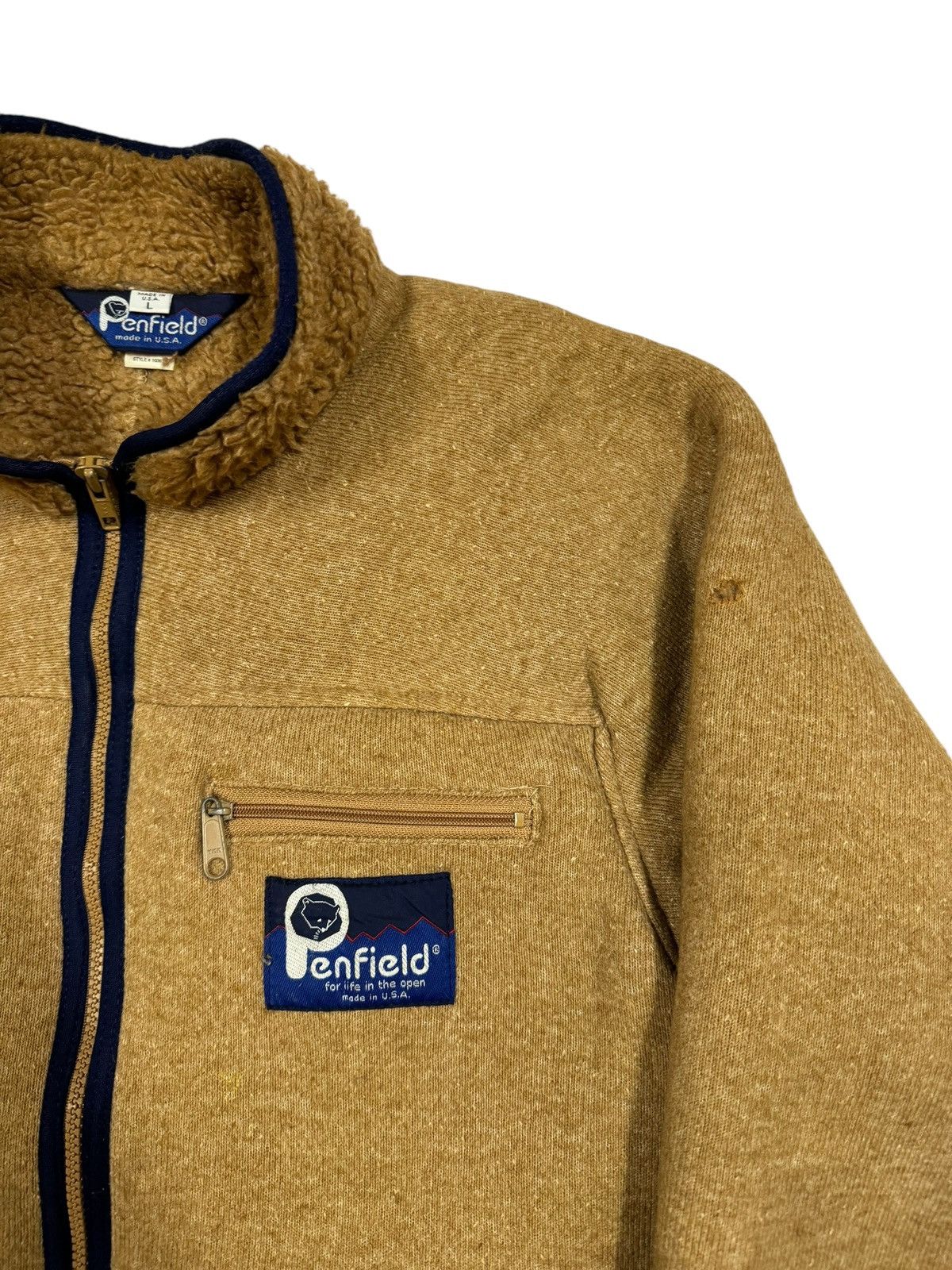Patagonia × Penfield × Vintage Vtg🔥80’s Penfield Fleece Sherpa Retro-X Inspired Patagonia Size US L / EU 52-54 / 3 - 8 Thumbnail
