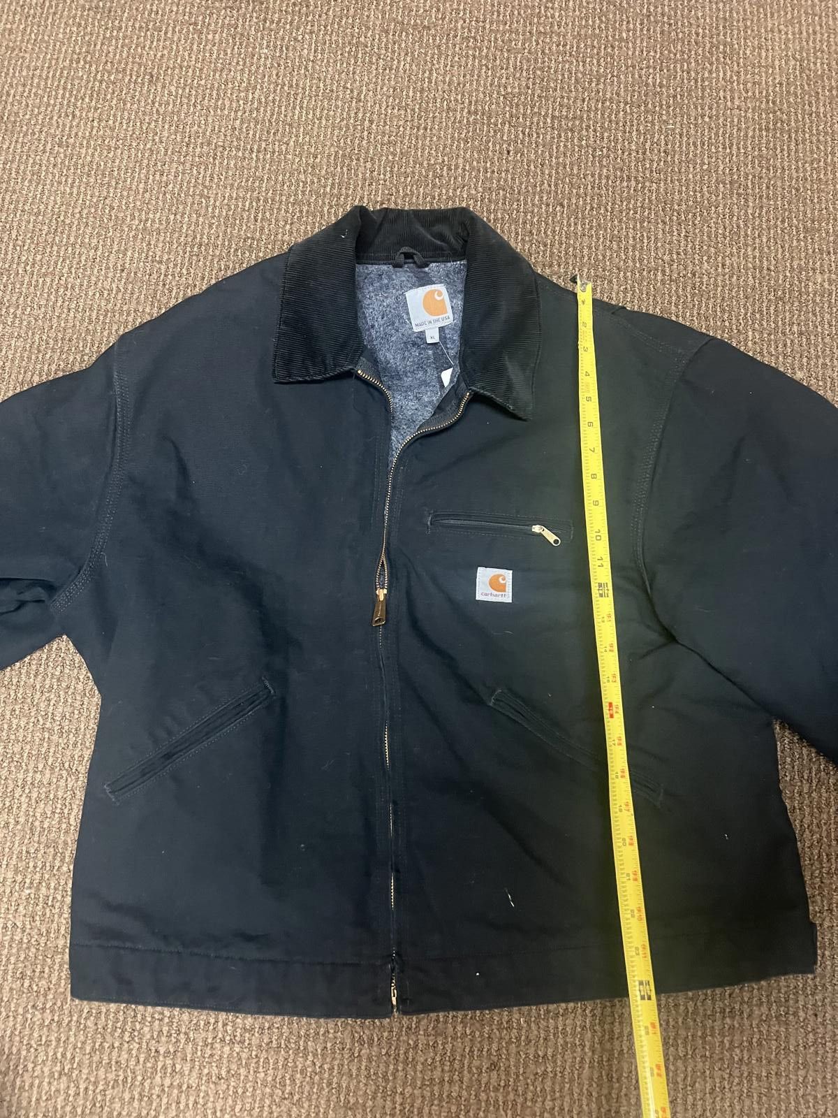 Carhartt Carhart Detroit black xl made in usa Size US XL / EU 56 / 4 - 3 Thumbnail