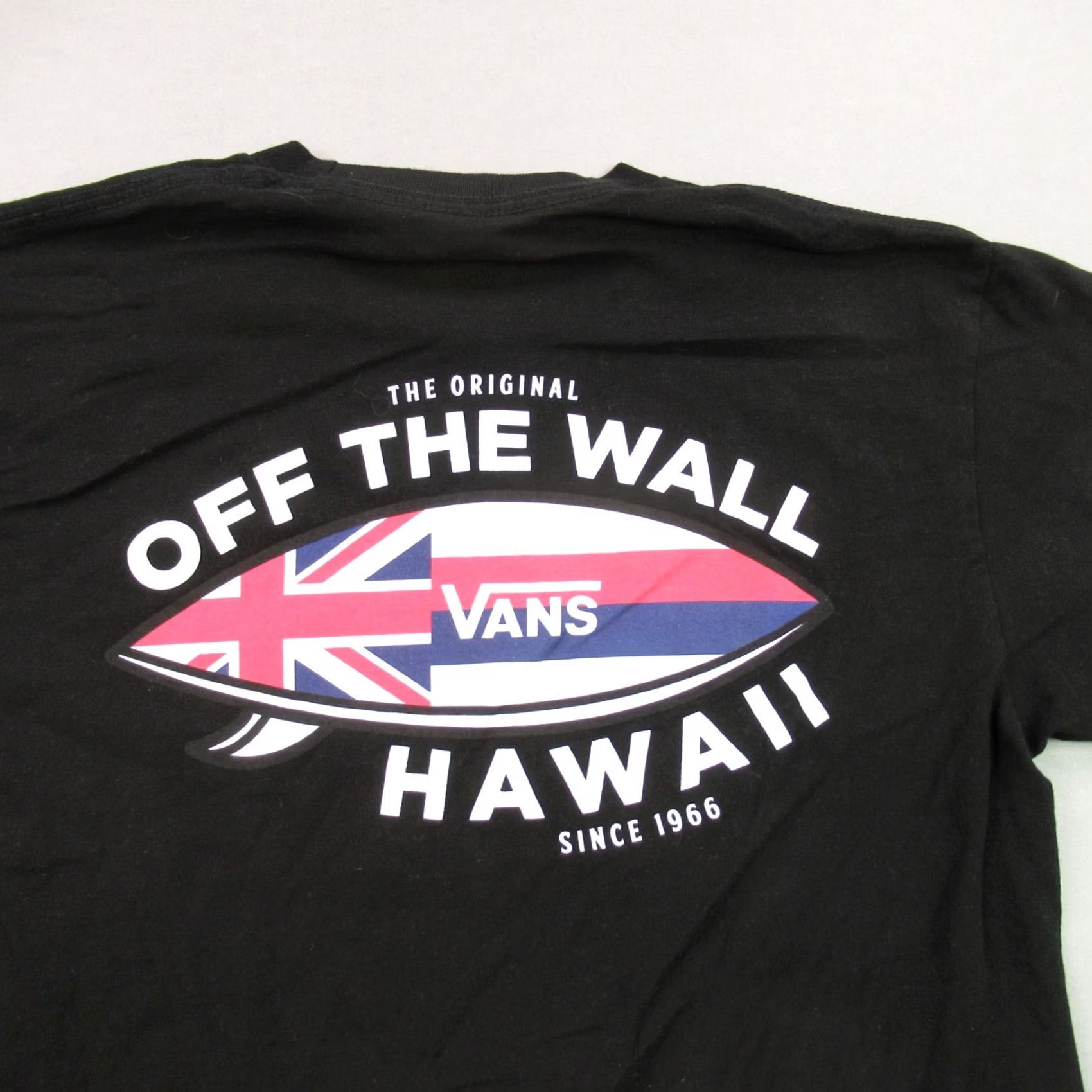 Vans Vans Shirt Mens Small Short Sleeve Crew Neck Stretch Lightweight Classic Black Size US S / EU 44-46 / 1 - 5 Thumbnail