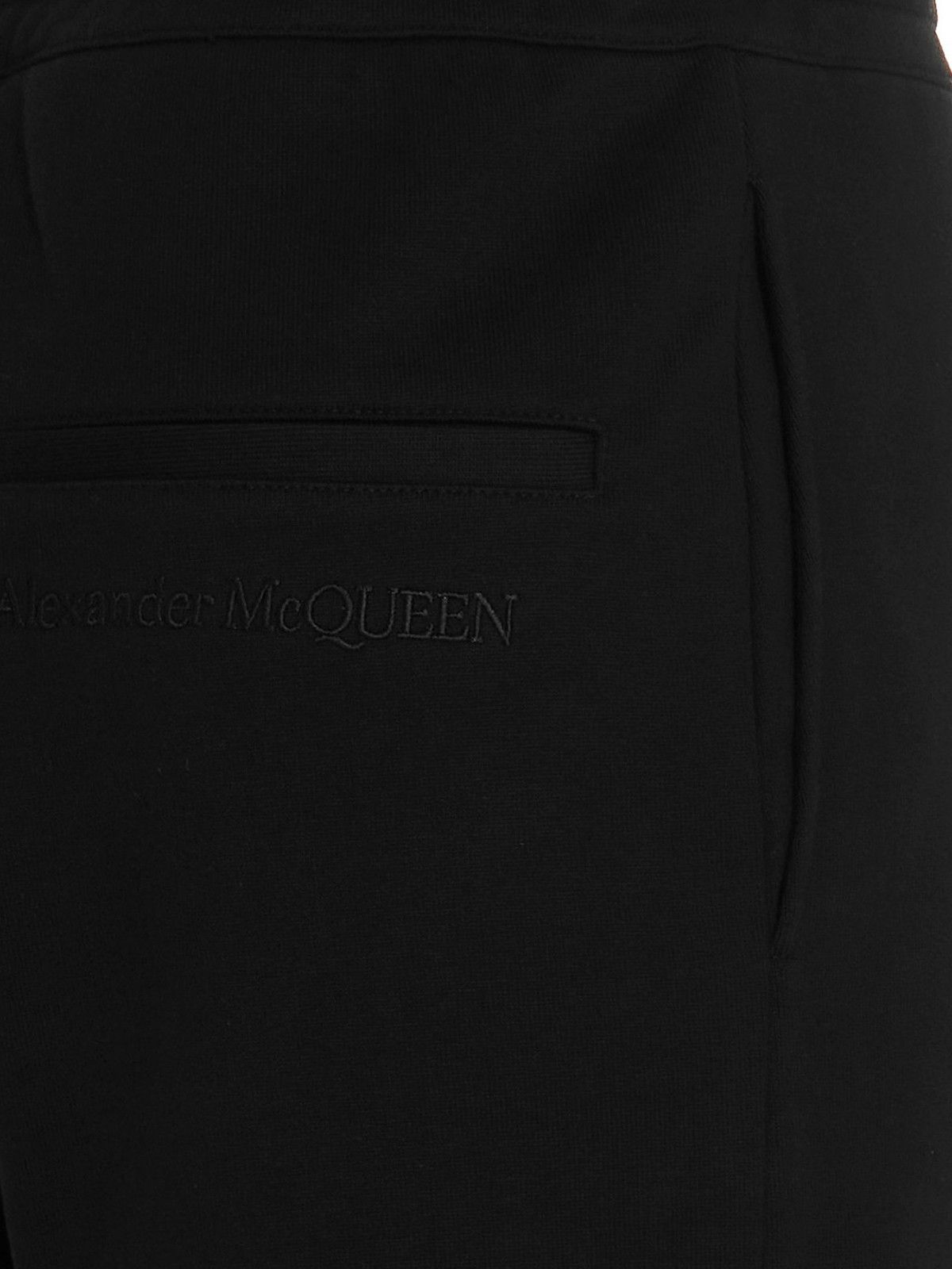 Alexander McQueen o1y0325 Joggers in Black Size 27" / US 4 / IT 40 - 4 Thumbnail