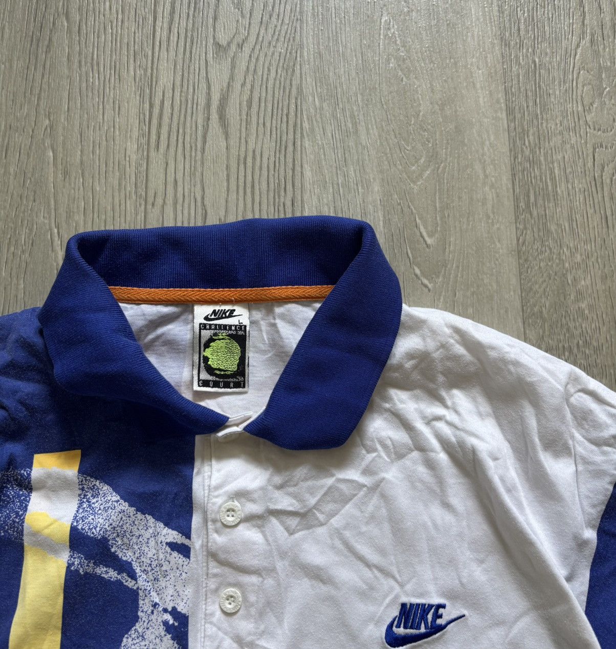 Nike Retro Nike Challenger Court Tennis Polo 90s Size US L / EU 52-54 / 3 - 5 Thumbnail