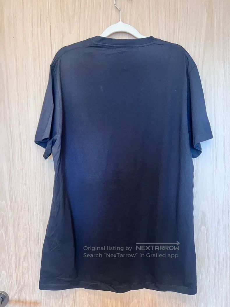 Loewe Loewe Black short sleeve T-shirt with small logo embroider Size M / US 6-8 / IT 42-44 - 2 Thumbnail