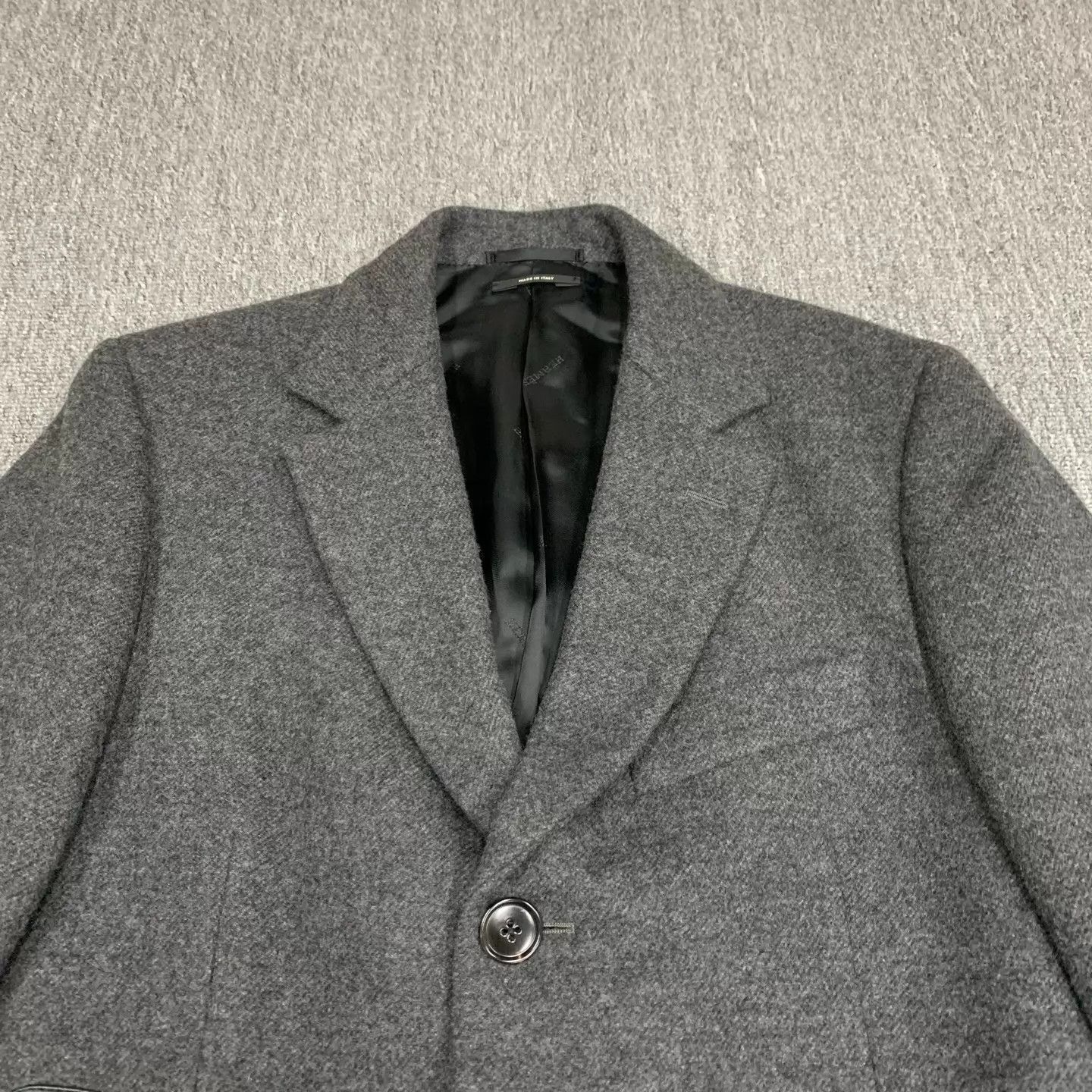 Hermes Hermes Gray Wool Overcoat 48 98 New Size US M / EU 48-50 / 2 - 8 Thumbnail