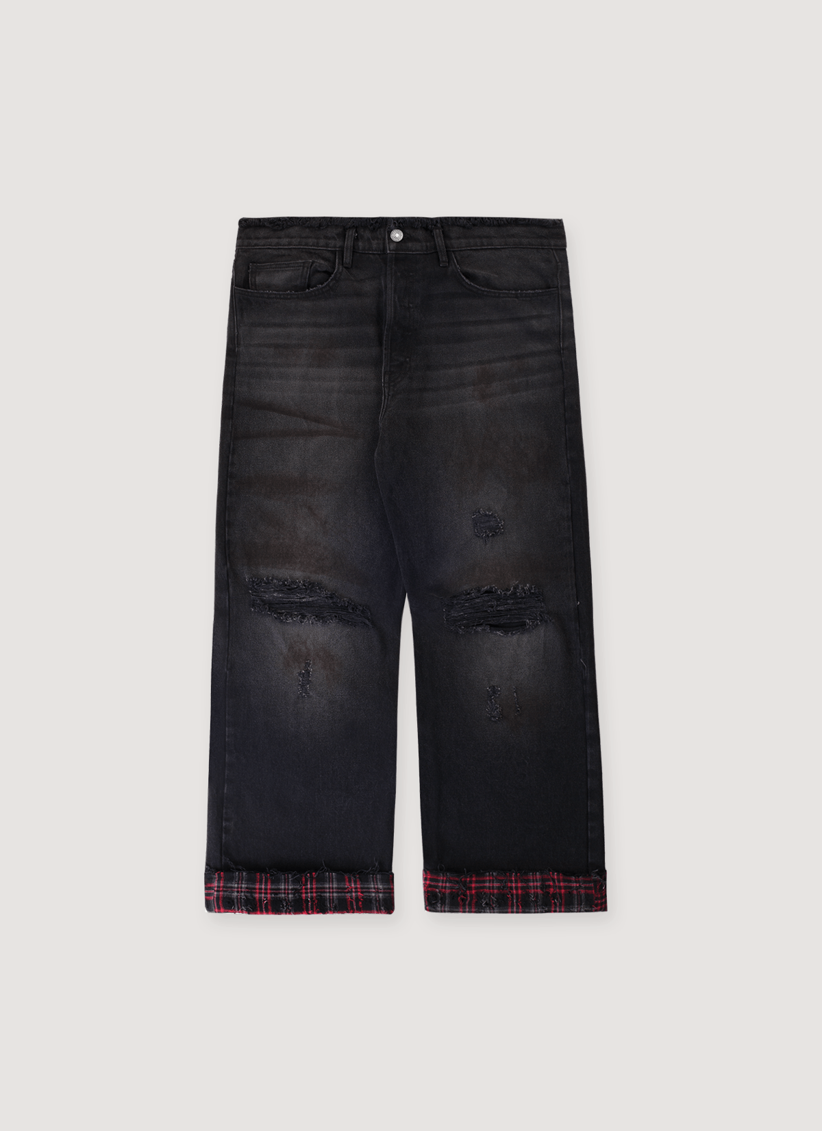 Other Pieces Thrashed Denim V2 Damaged Black Size US 38 / EU 54 - 1 Thumbnail