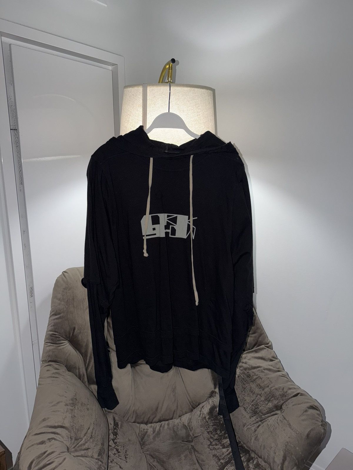 Rick Owens Drkshdw Rick Owens DRKSHDW Hustler Hoodie Size US S / EU 44-46 / 1 - 2 Thumbnail