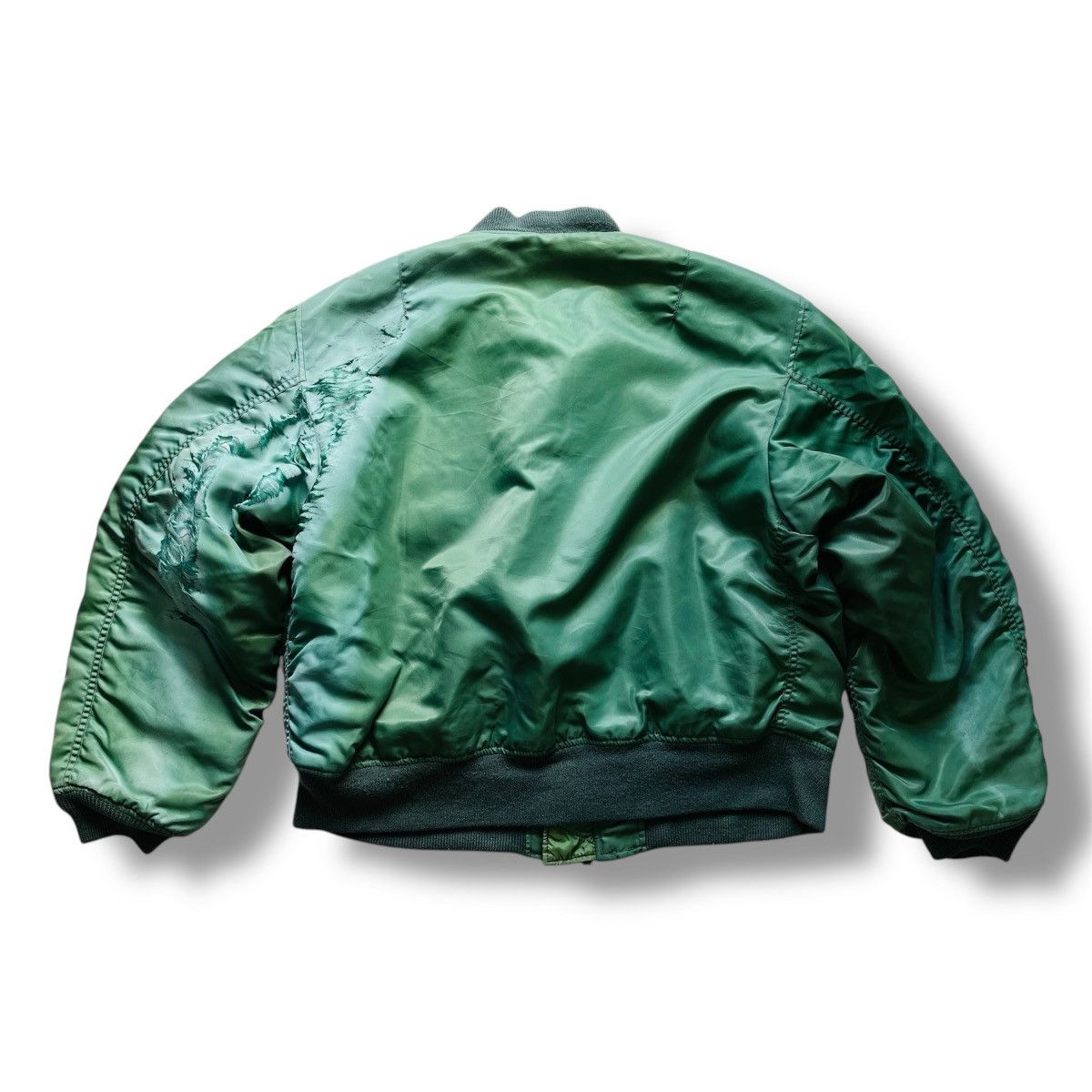 Japanese Brand Vintage Army Air Force Distressed Bomber Fly Jacket Size US L / EU 52-54 / 3 - 22 Thumbnail