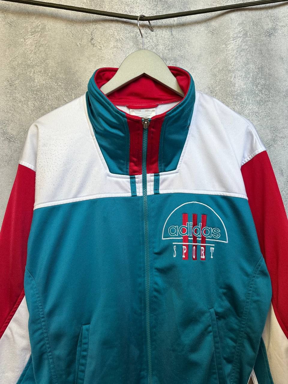 Adidas Vintage Adidas TrackSuit Jacket + Pants Retro 80s-90s Size US M / EU 48-50 / 2 - 9 Thumbnail