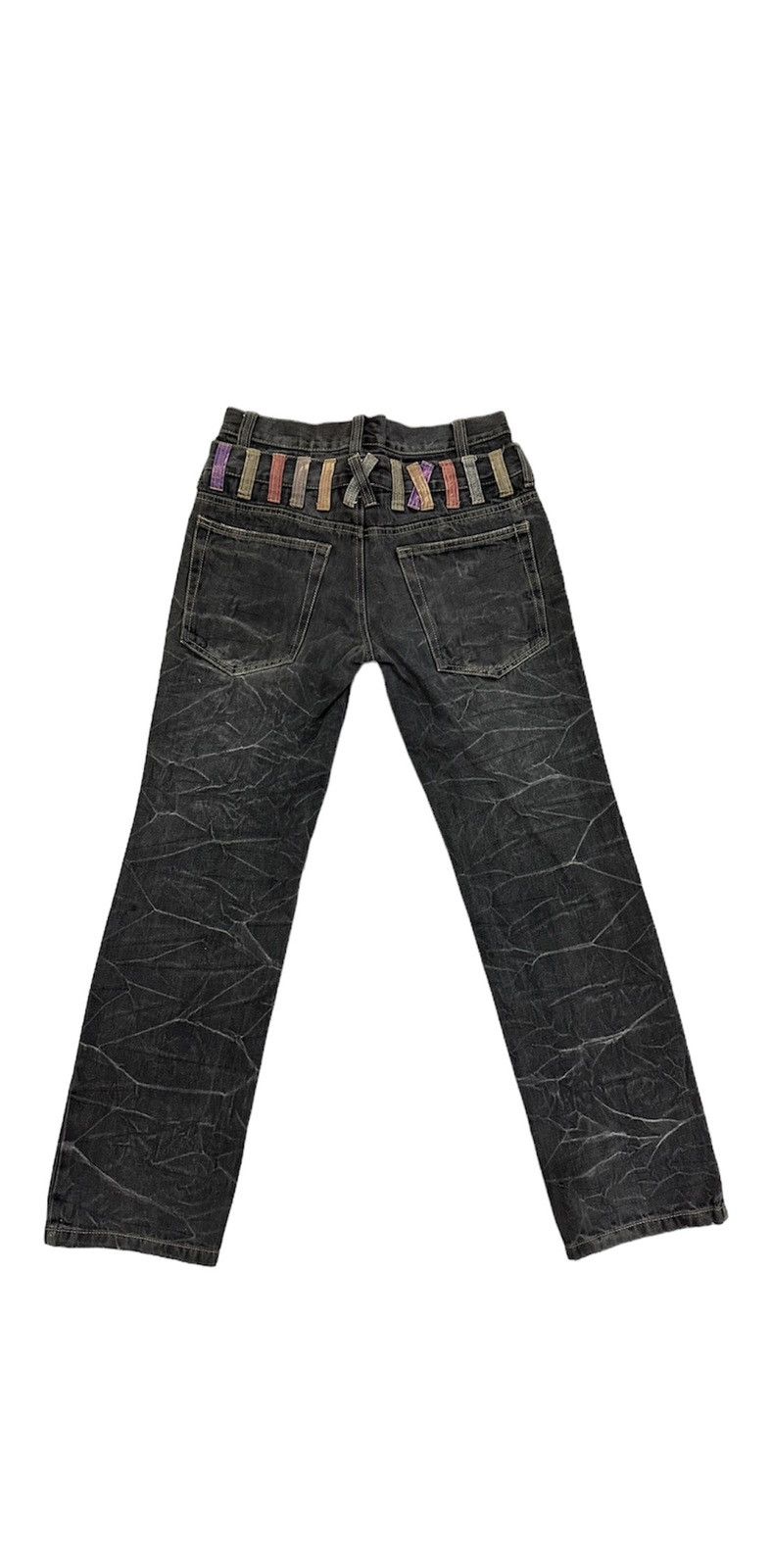 Japanese Brand VTG Distress Nylaus Double Waist Like Undercover Pants Size US 34 / EU 50 - 1 Thumbnail