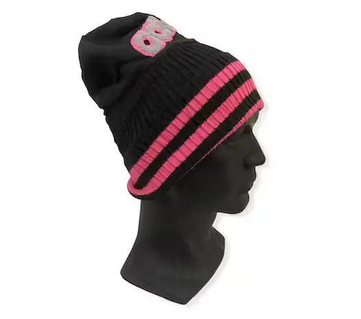 Adidas Vintage Adidas Spell Out Beanie Hat Size ONE SIZE - 2 Thumbnail