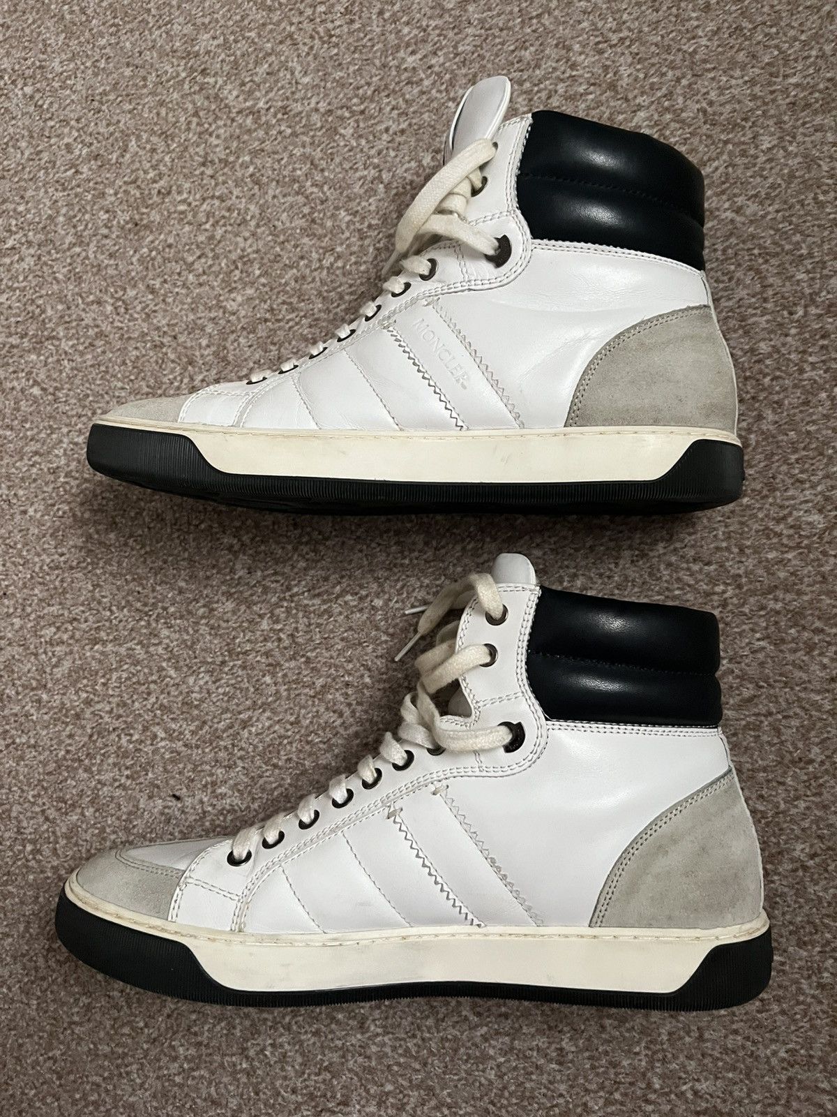 Moncler Moncler early 2000s hi-top sneakers Size US 11 / EU 44 - 4 Thumbnail