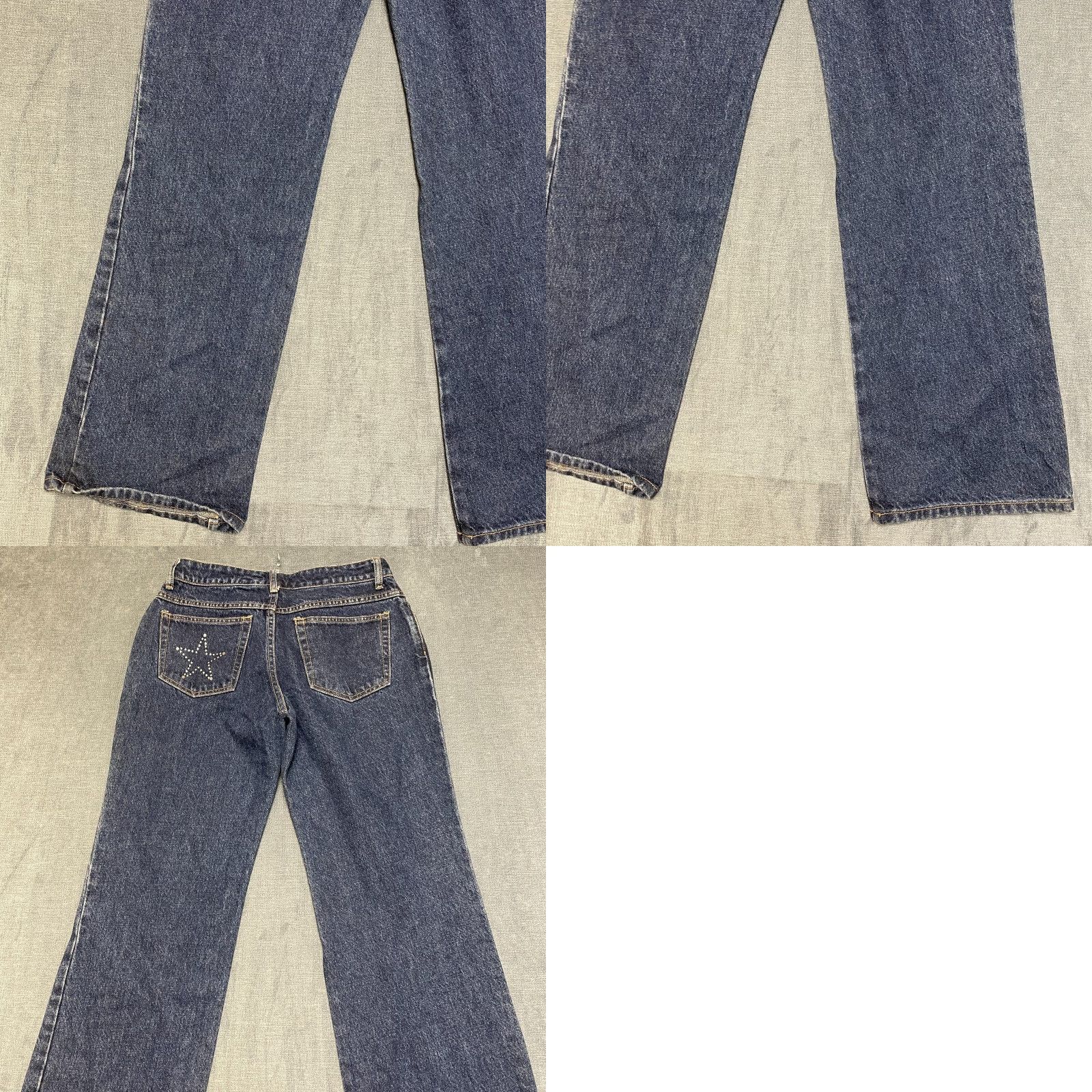 Vintage BeBop Jeans Women 9 Blue Denim Cotton Non Stretch Medium Wash Casual Bootcut Leg Jeans Size 30" / US 8 / IT 44 - 9 Thumbnail